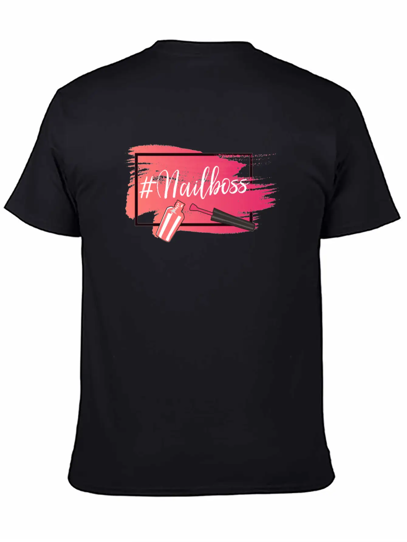 Nail Polish Design For A Beauty Breathable Soft Cotton T-Shirt – Timeless Casual Look