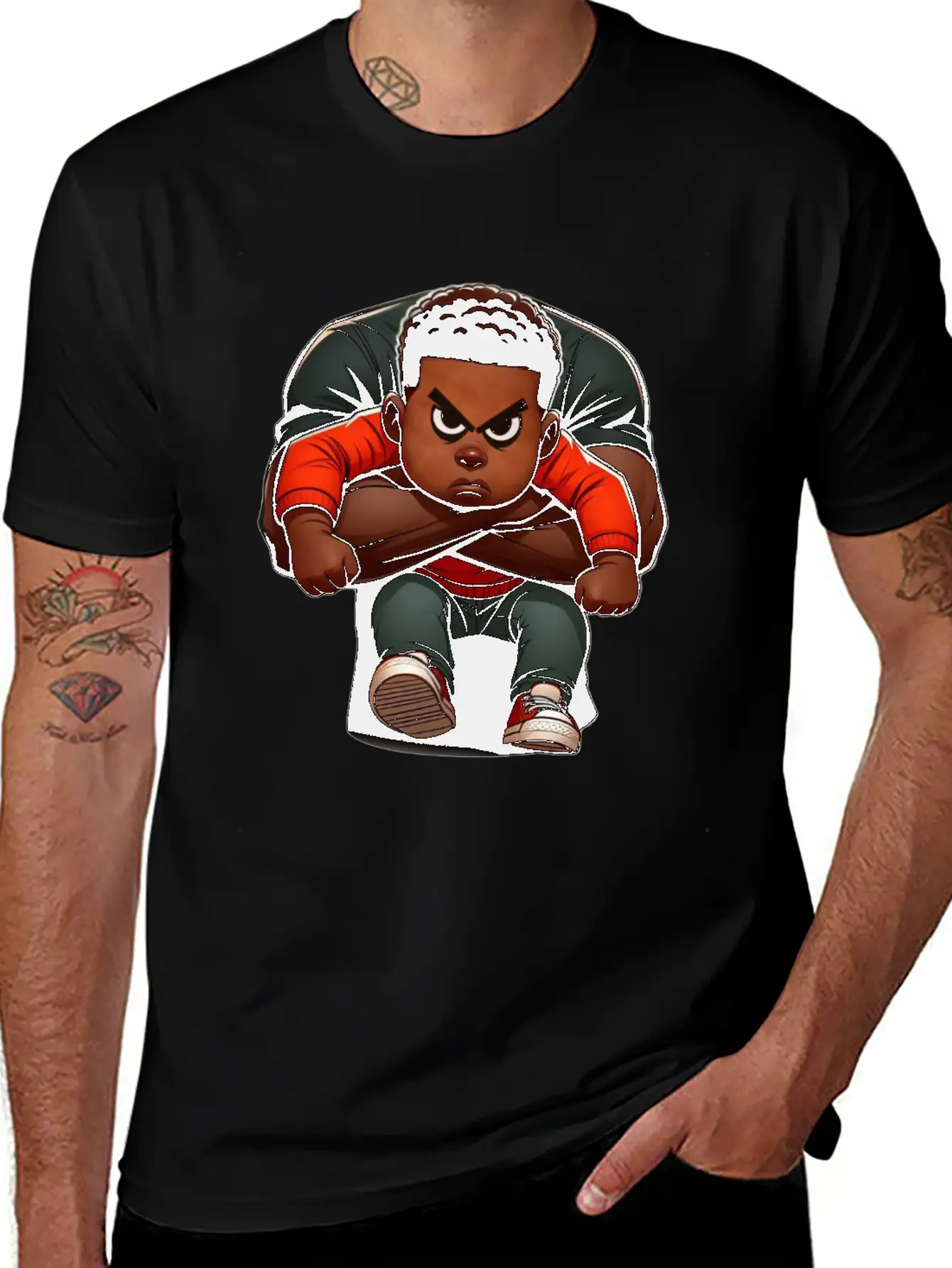 Naive But Determined Classic Cotton Tee – Unisex Comfort For Any Season