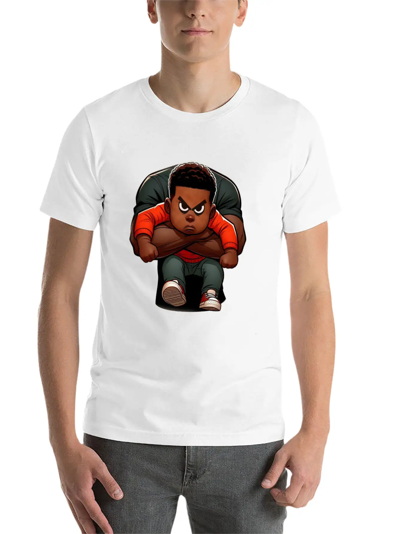 Naive But Determined Classic Cotton Tee – Unisex Comfort For Any Season