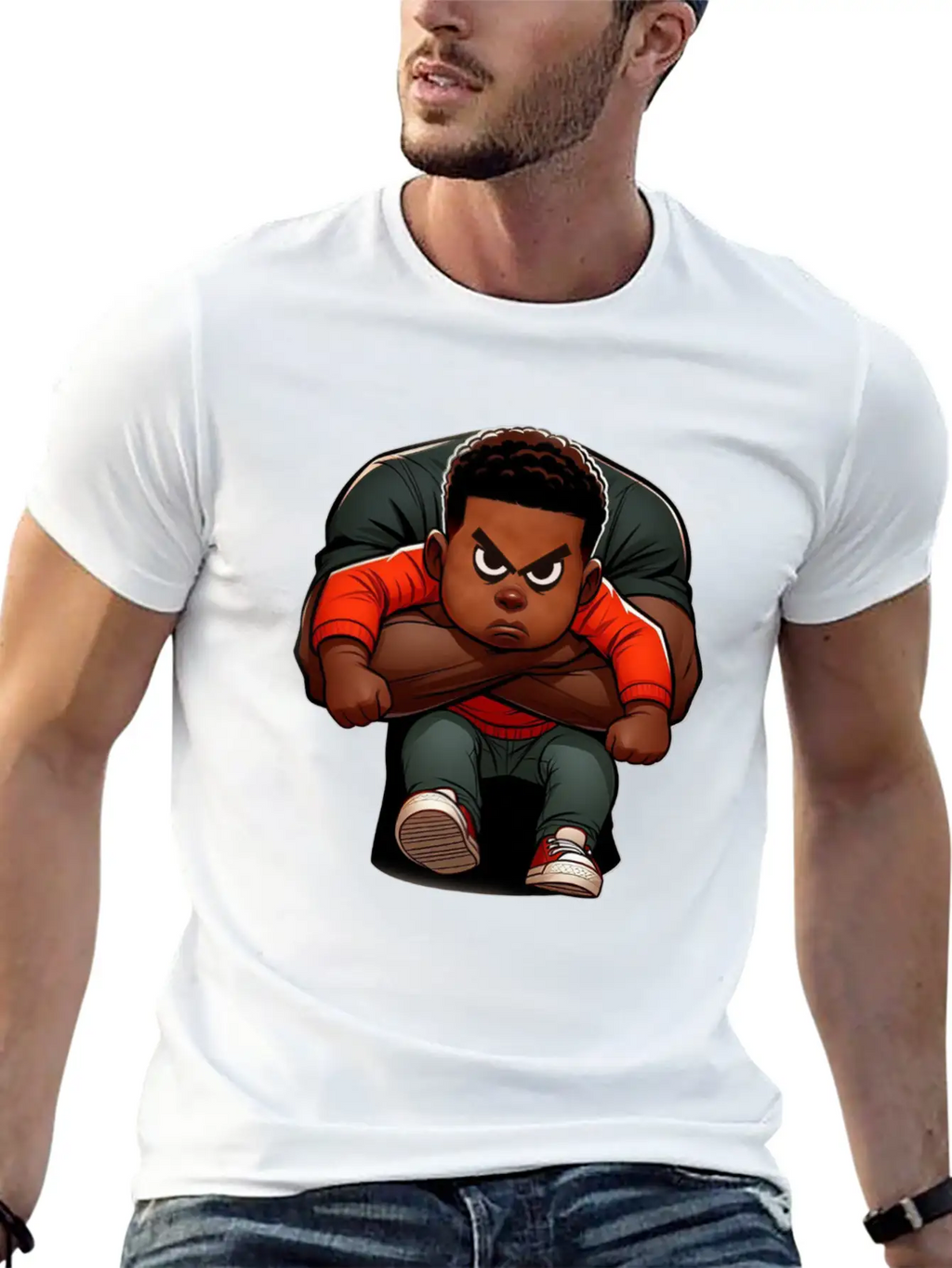Naive But Determined Classic Cotton Tee – Unisex Comfort For Any Season
