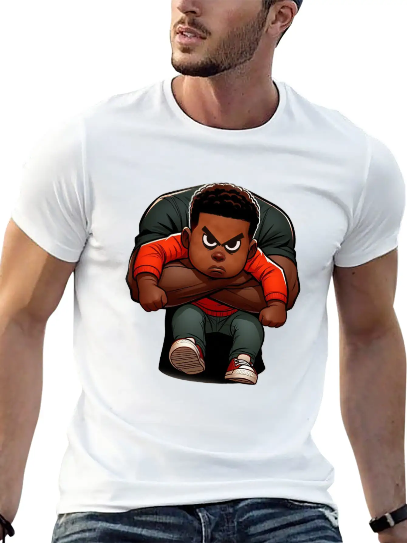 Naive But Determined Classic Cotton Tee – Unisex Comfort For Any Season
