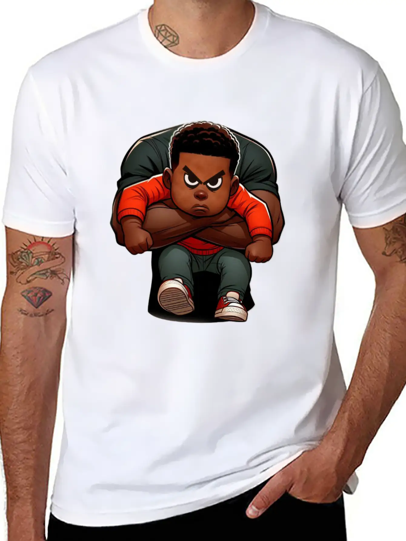 Naive But Determined Classic Cotton Tee – Unisex Comfort For Any Season