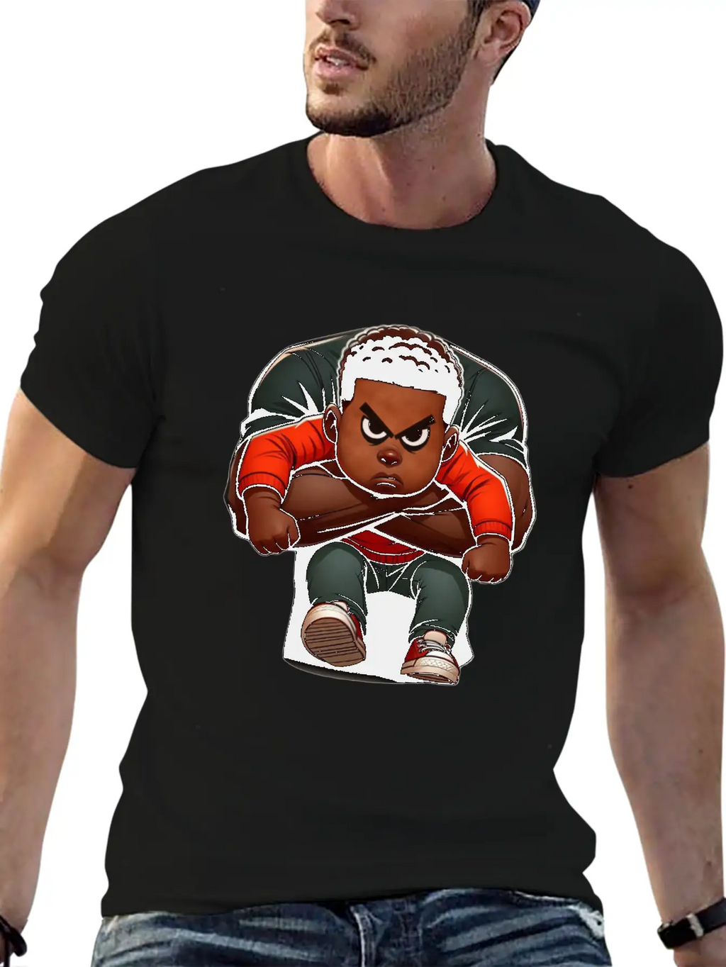 Naive But Determined Classic Cotton Tee – Unisex Comfort For Any Season