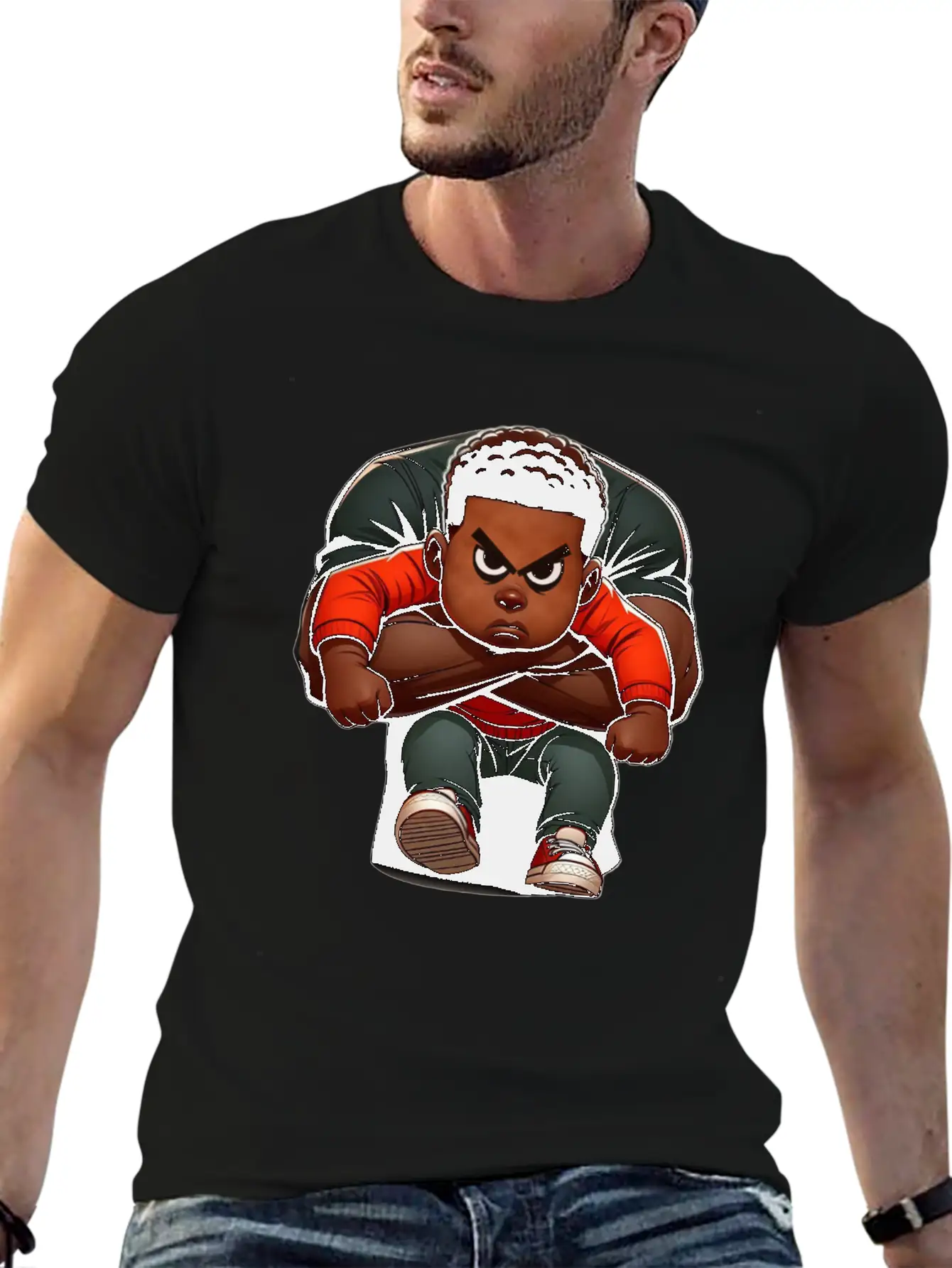 Naive But Determined Classic Cotton Tee – Unisex Comfort For Any Season