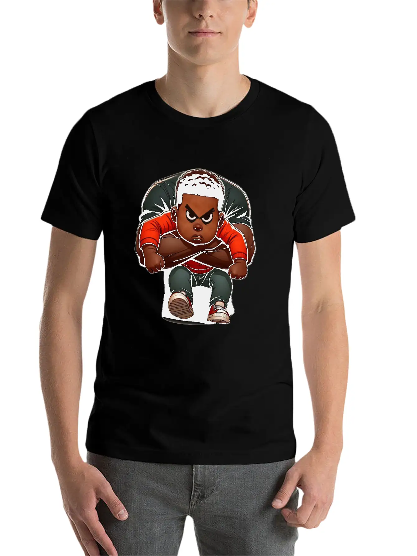 Naive But Determined Classic Cotton Tee – Unisex Comfort For Any Season