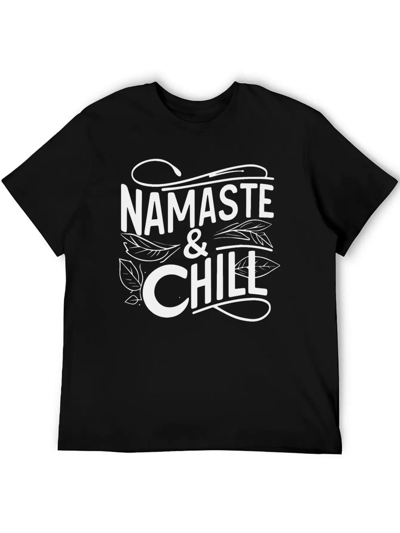 Namaste Chill Yoga Timeless Short Sleeve Tee – Comfy And Minimalist Design