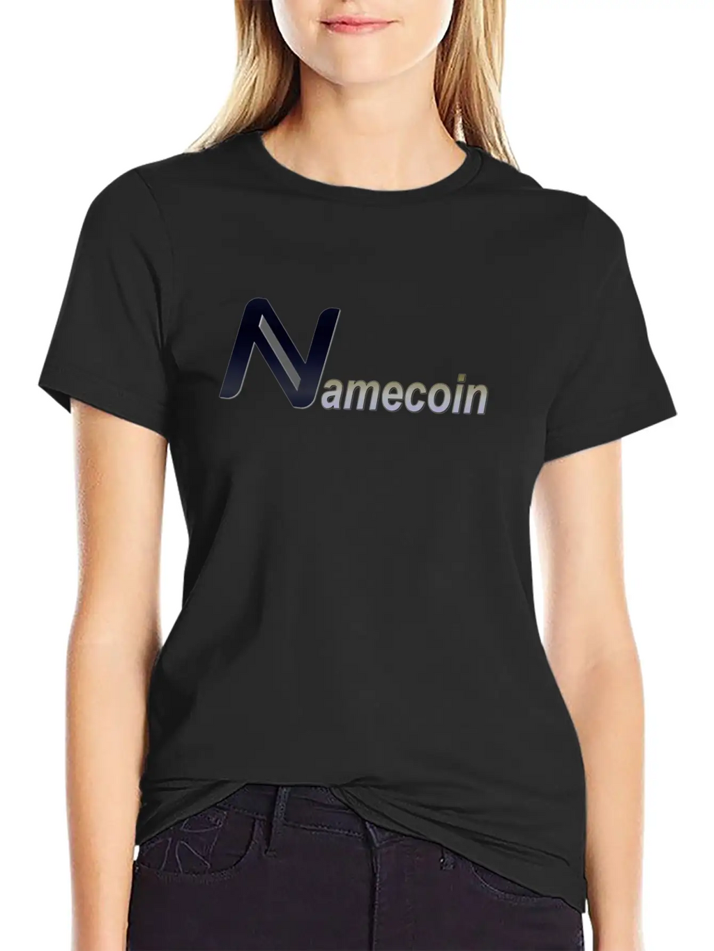 Namecoin G Gold A7 3D Stylish Everyday T-Shirt – Unisex Basic Cotton Tee