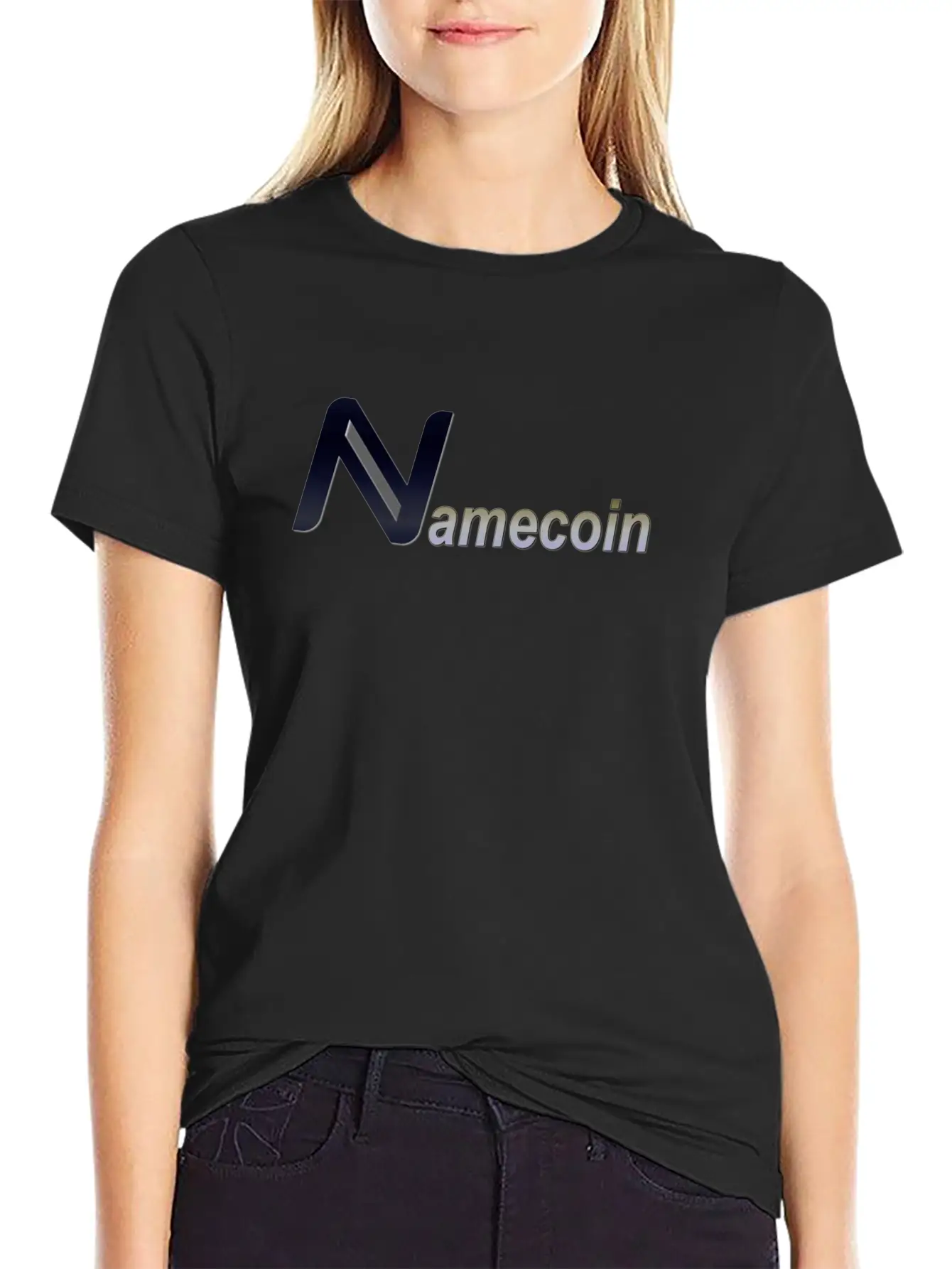 Namecoin G Gold A7 3D Stylish Everyday T-Shirt – Unisex Basic Cotton Tee