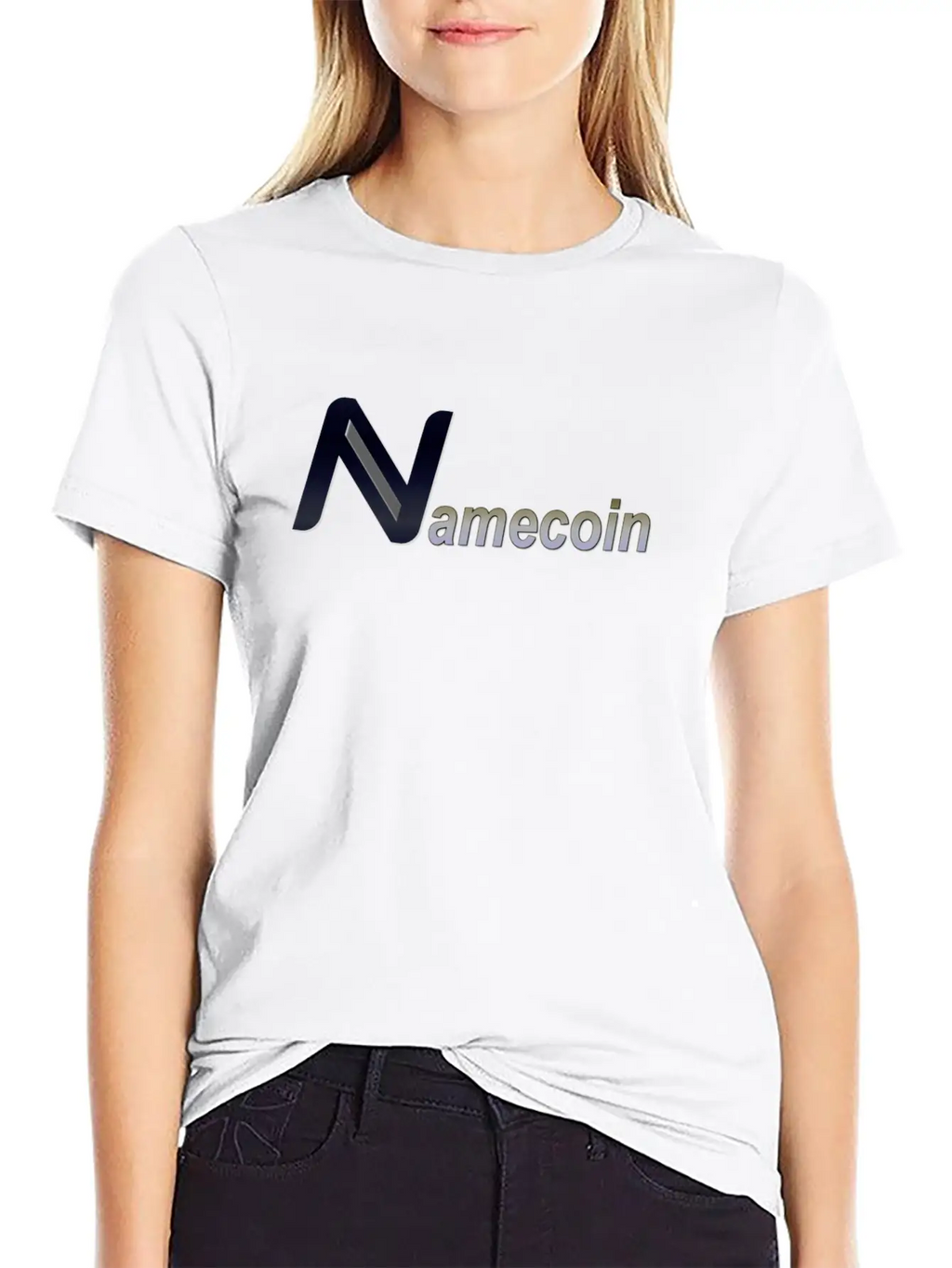 Namecoin G Gold A7 3D Stylish Everyday T-Shirt – Unisex Basic Cotton Tee