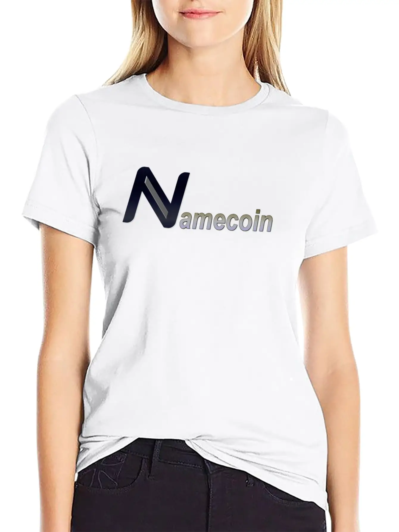 Namecoin G Gold A7 3D Stylish Everyday T-Shirt – Unisex Basic Cotton Tee