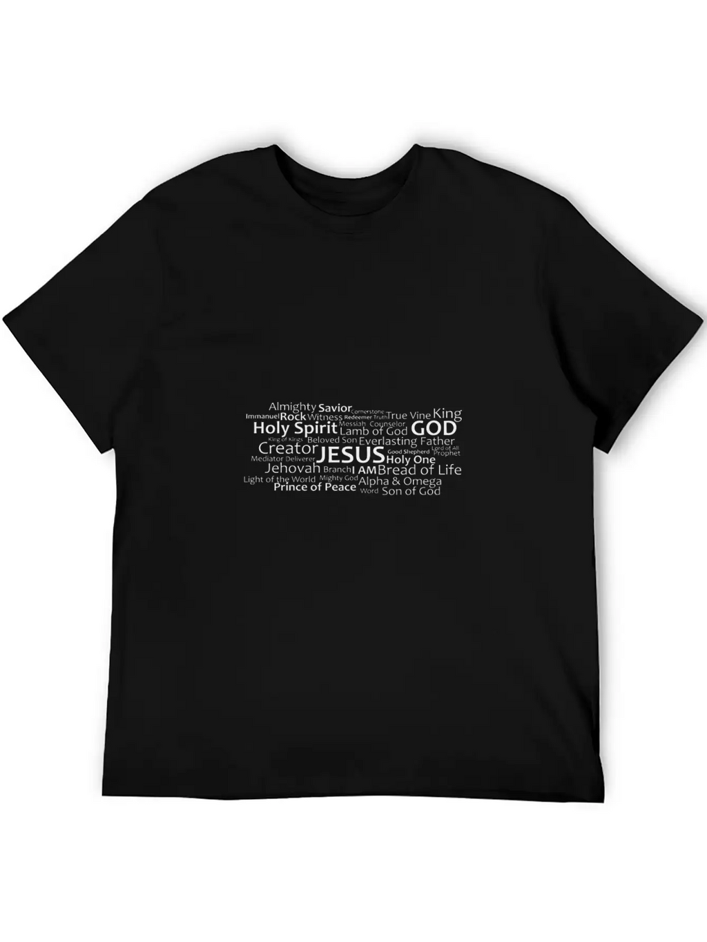 Names Of Jesus God Holy Spirit Classic Cotton Tee – Unisex Comfort For Any Season