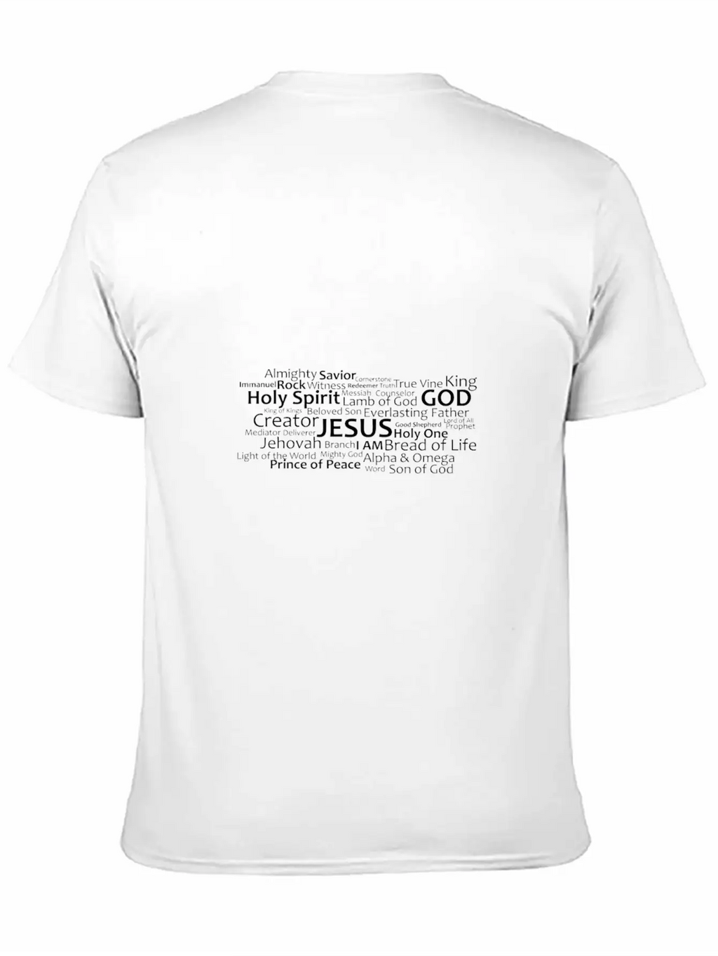 Names Of Jesus God Holy Spirit Classic Cotton Tee – Unisex Comfort For Any Season