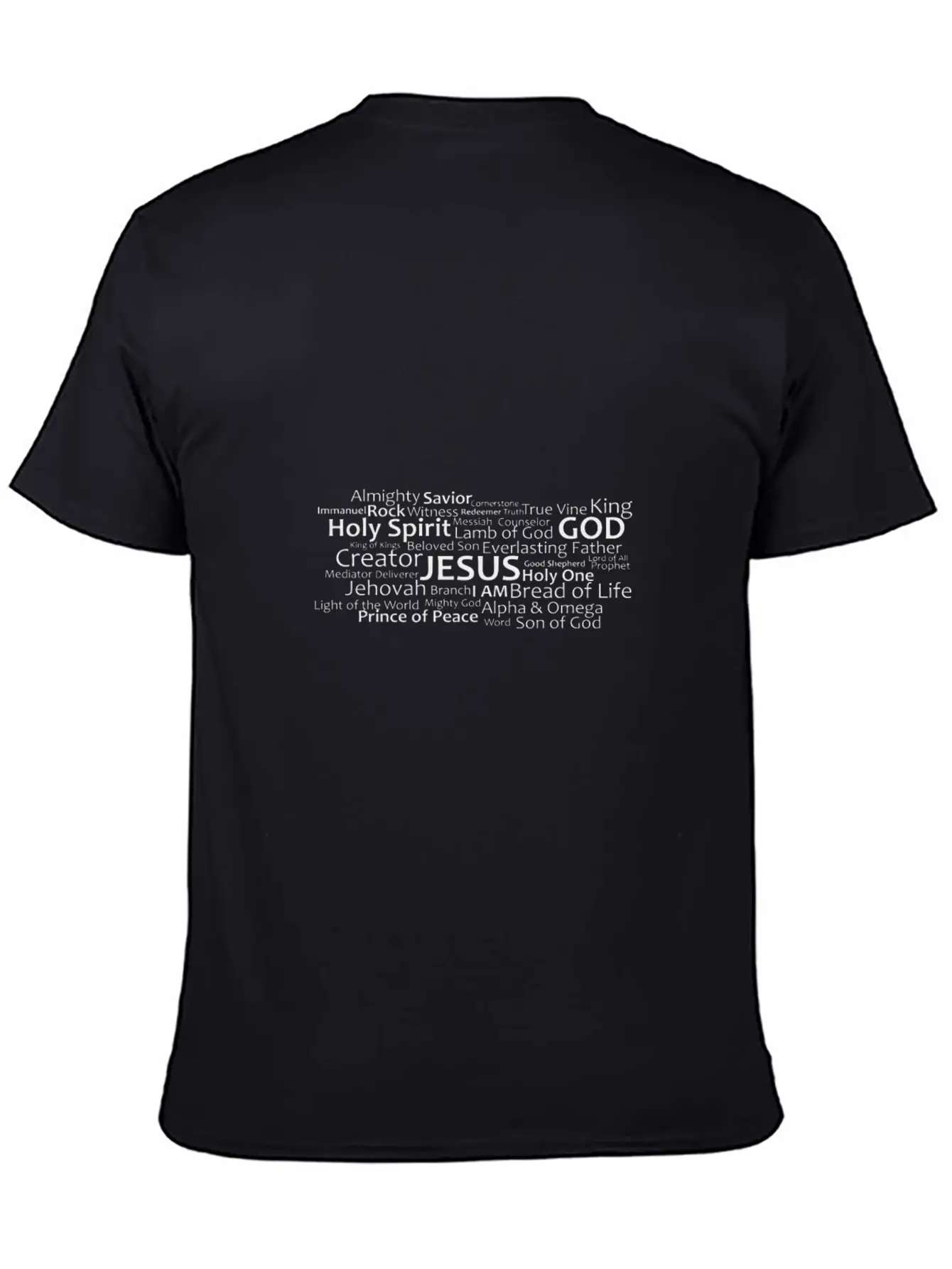 Names Of Jesus God Holy Spirit Classic Cotton Tee – Unisex Comfort For Any Season