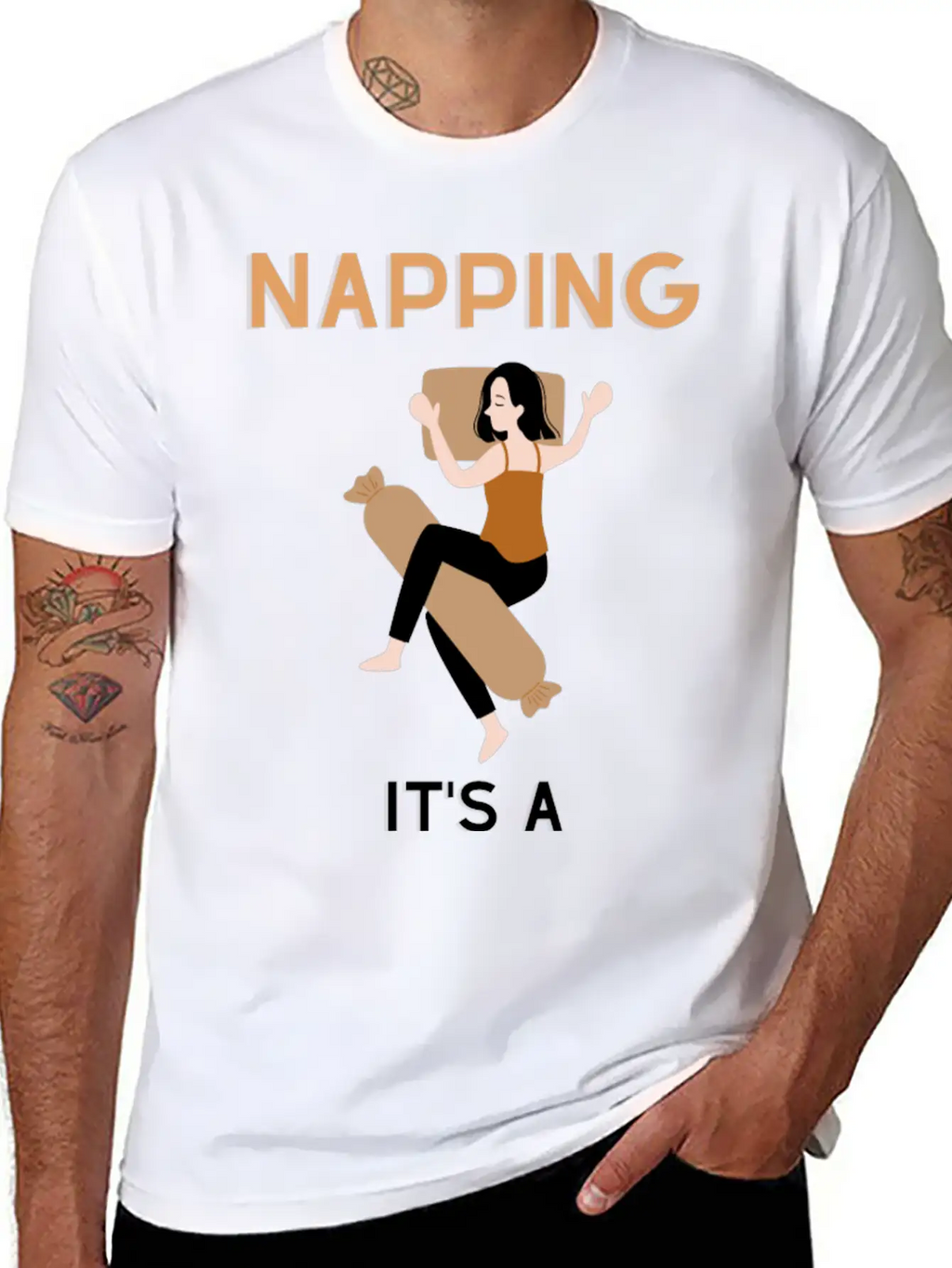 Nap Personality Classic Cotton Tee – Unisex Comfort For Any Season