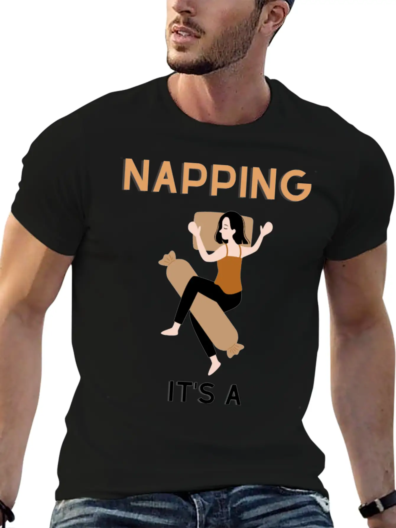 Nap Personality Classic Cotton Tee – Unisex Comfort For Any Season