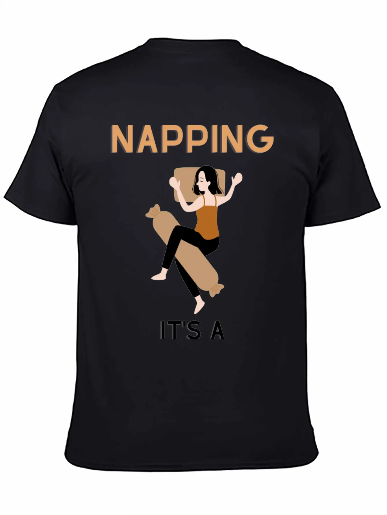 Nap Personality Classic Cotton Tee – Unisex Comfort For Any Season