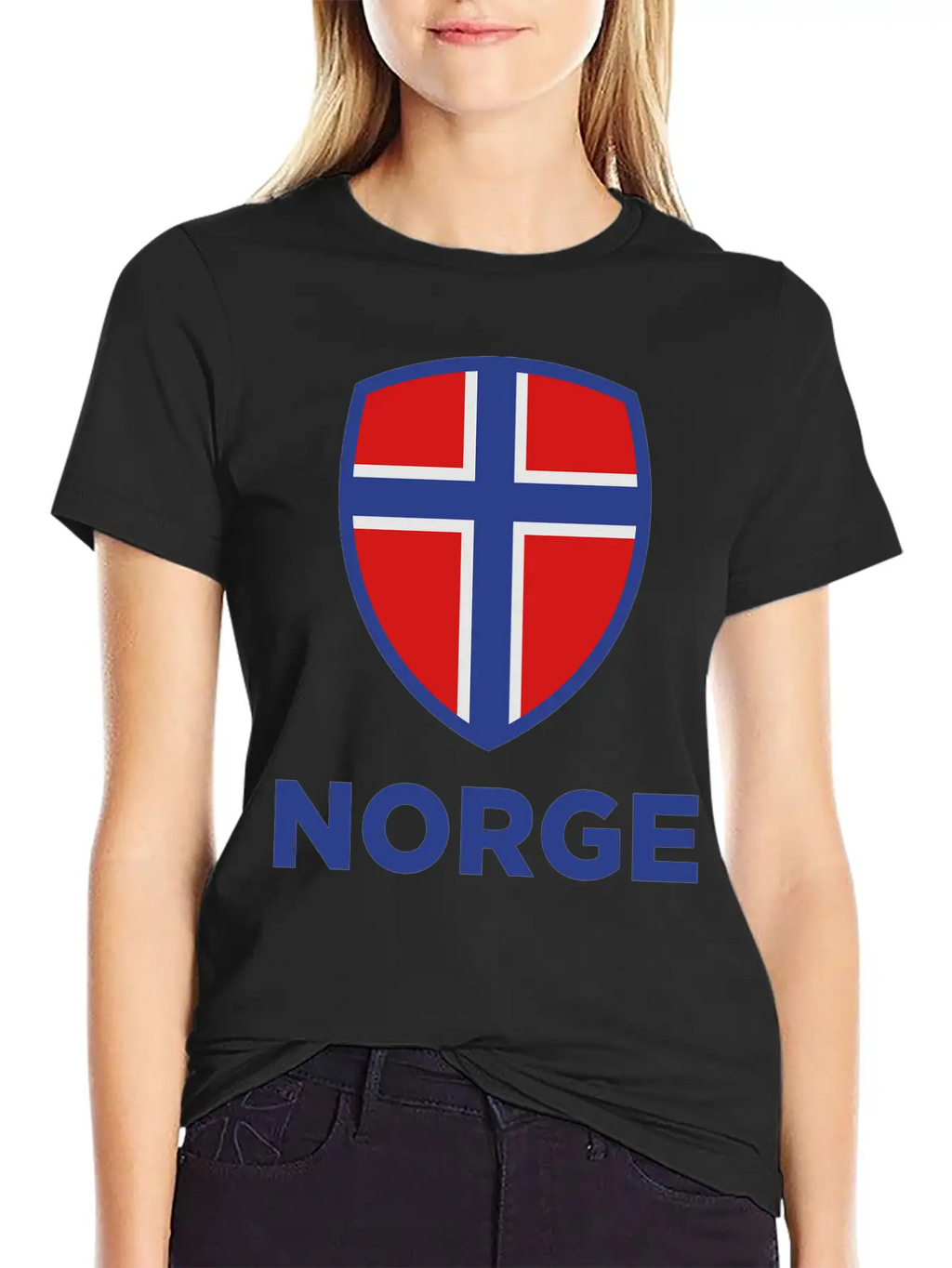 National Flag Of Norway Stylish Everyday T-Shirt – Unisex Basic Cotton Tee