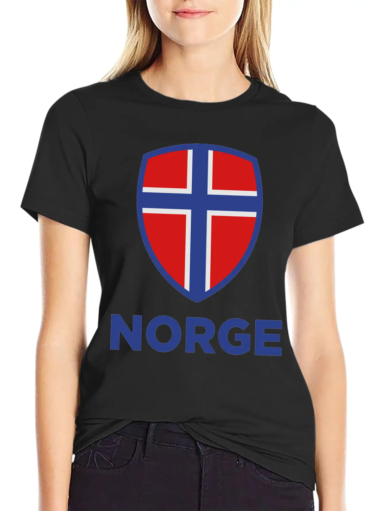 National Flag Of Norway Stylish Everyday T-Shirt – Unisex Basic Cotton Tee