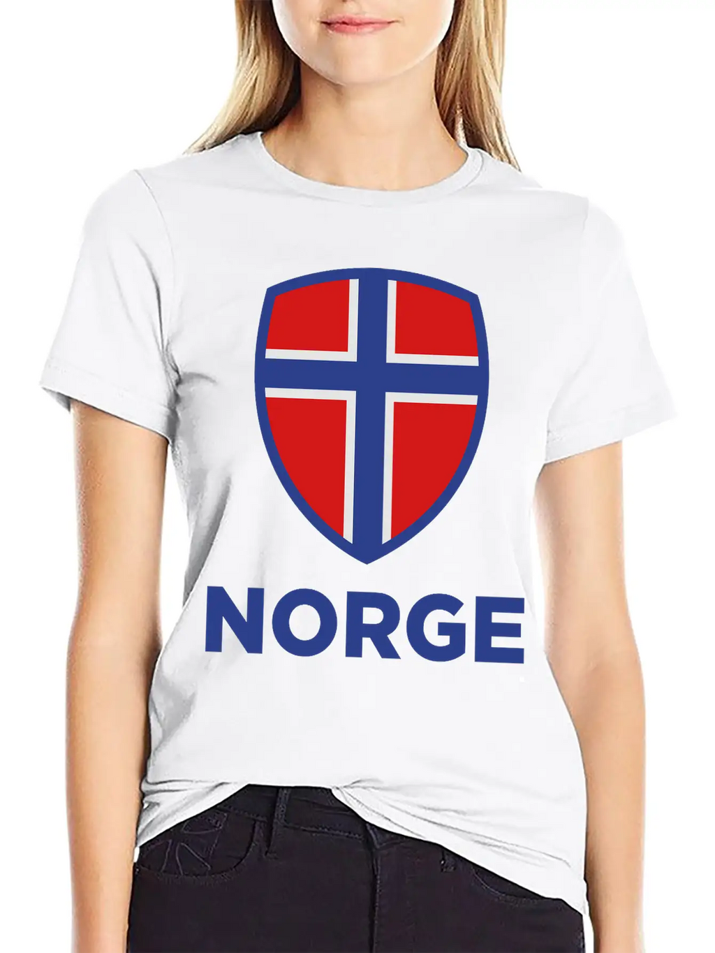 National Flag Of Norway Stylish Everyday T-Shirt – Unisex Basic Cotton Tee