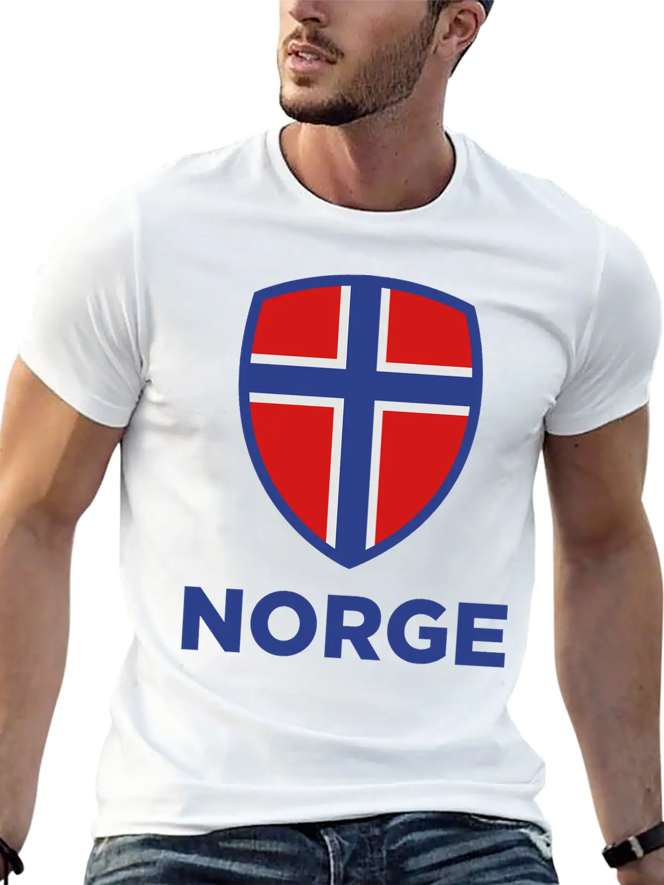 National Flag Of Norway Stylish Everyday T-Shirt – Unisex Basic Cotton Tee