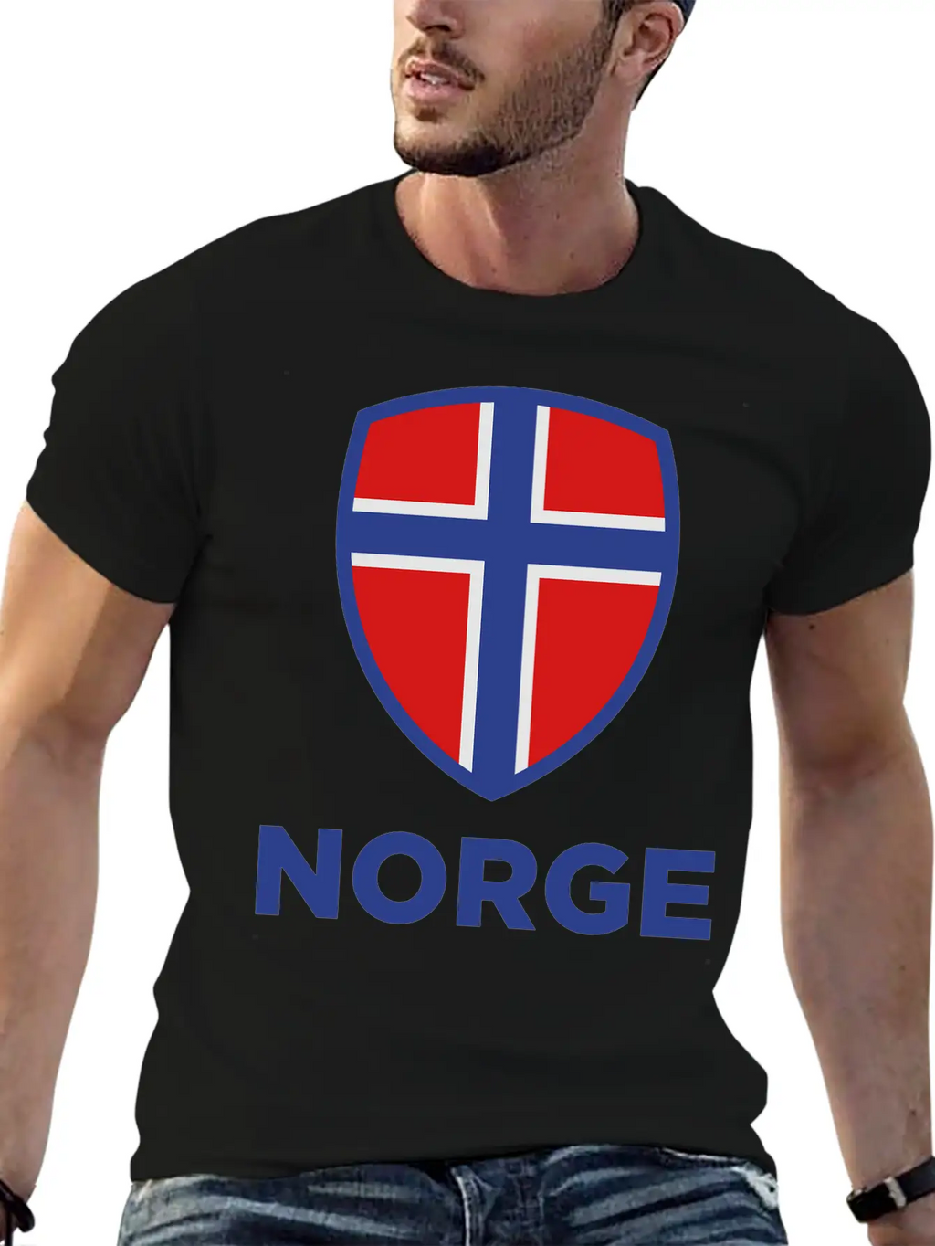 National Flag Of Norway Stylish Everyday T-Shirt – Unisex Basic Cotton Tee