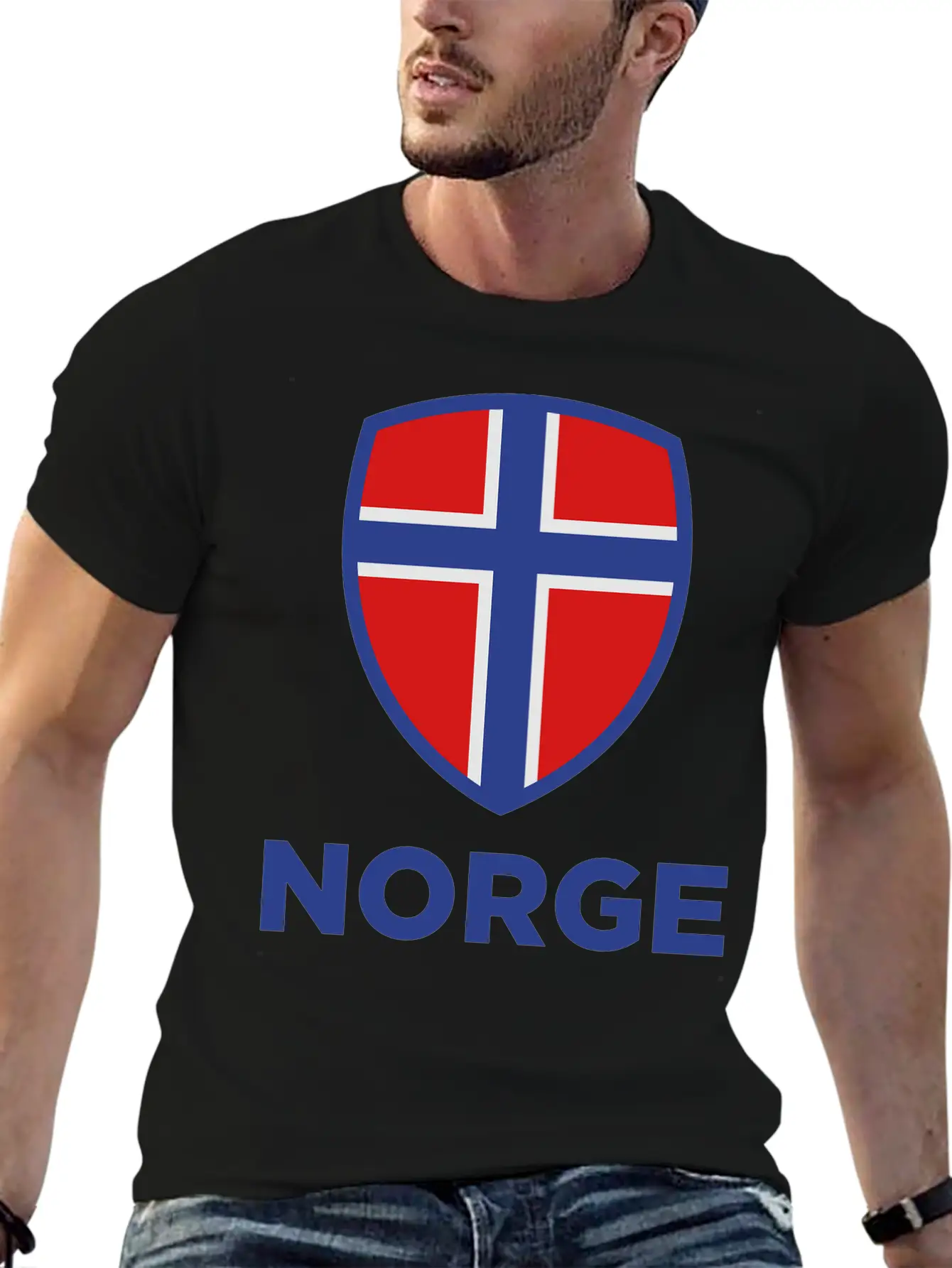 National Flag Of Norway Stylish Everyday T-Shirt – Unisex Basic Cotton Tee