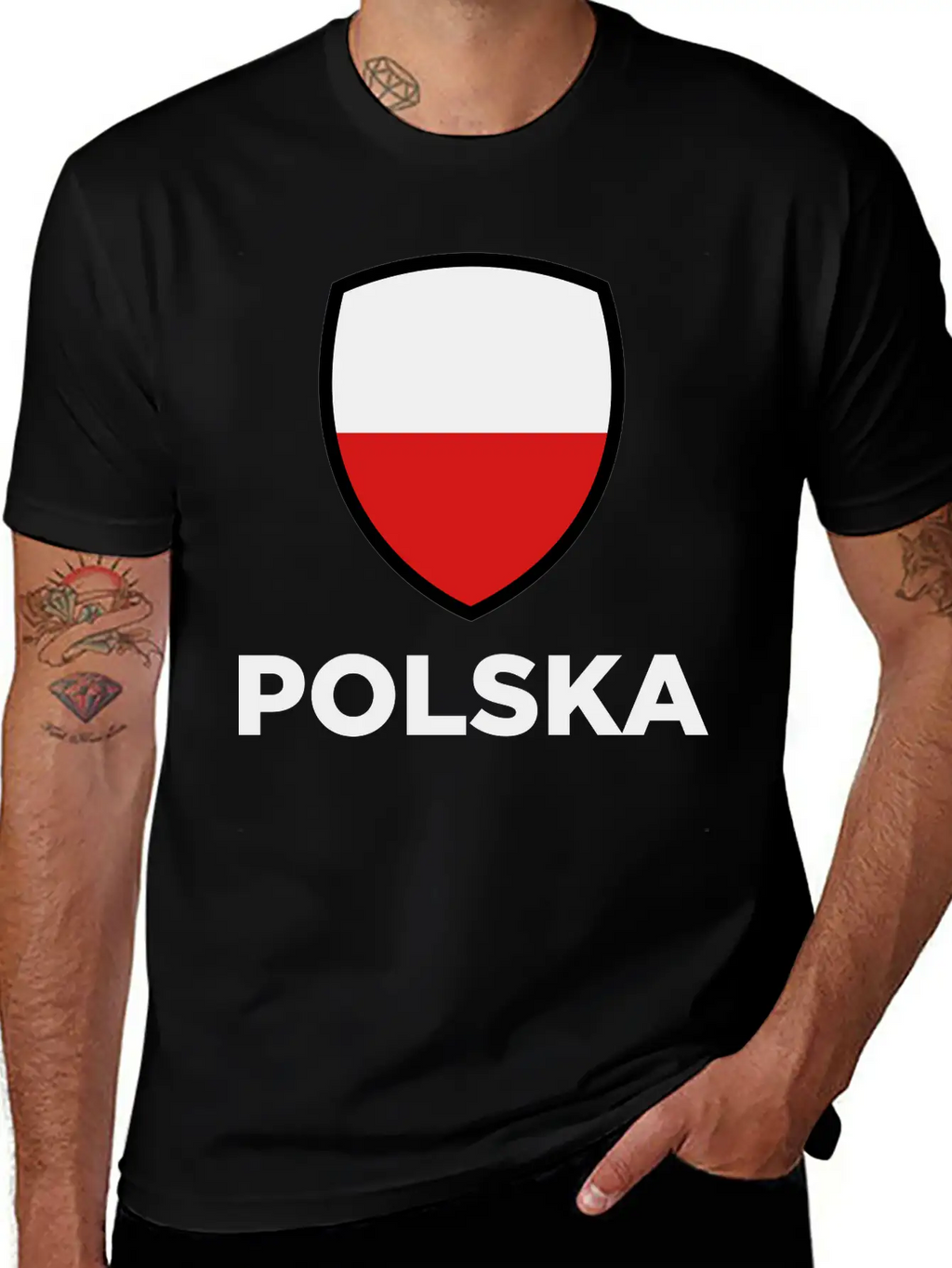 National Flag Of Poland Unisex Casual T-Shirt – Clean Design For Daily Comfort