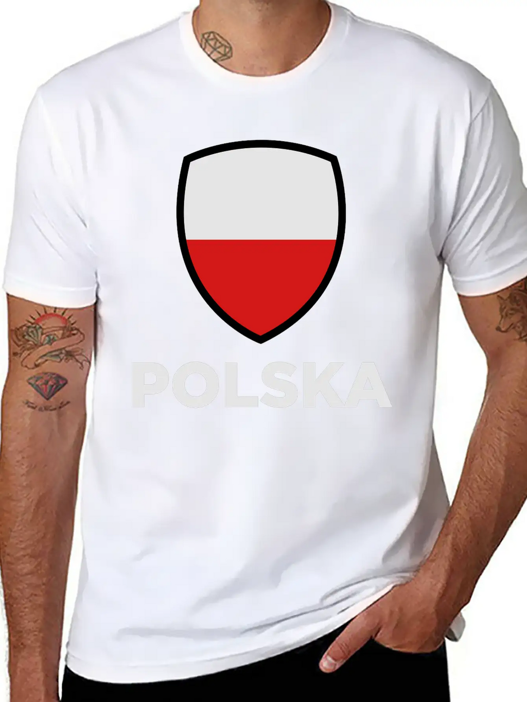National Flag Of Poland Unisex Casual T-Shirt – Clean Design For Daily Comfort