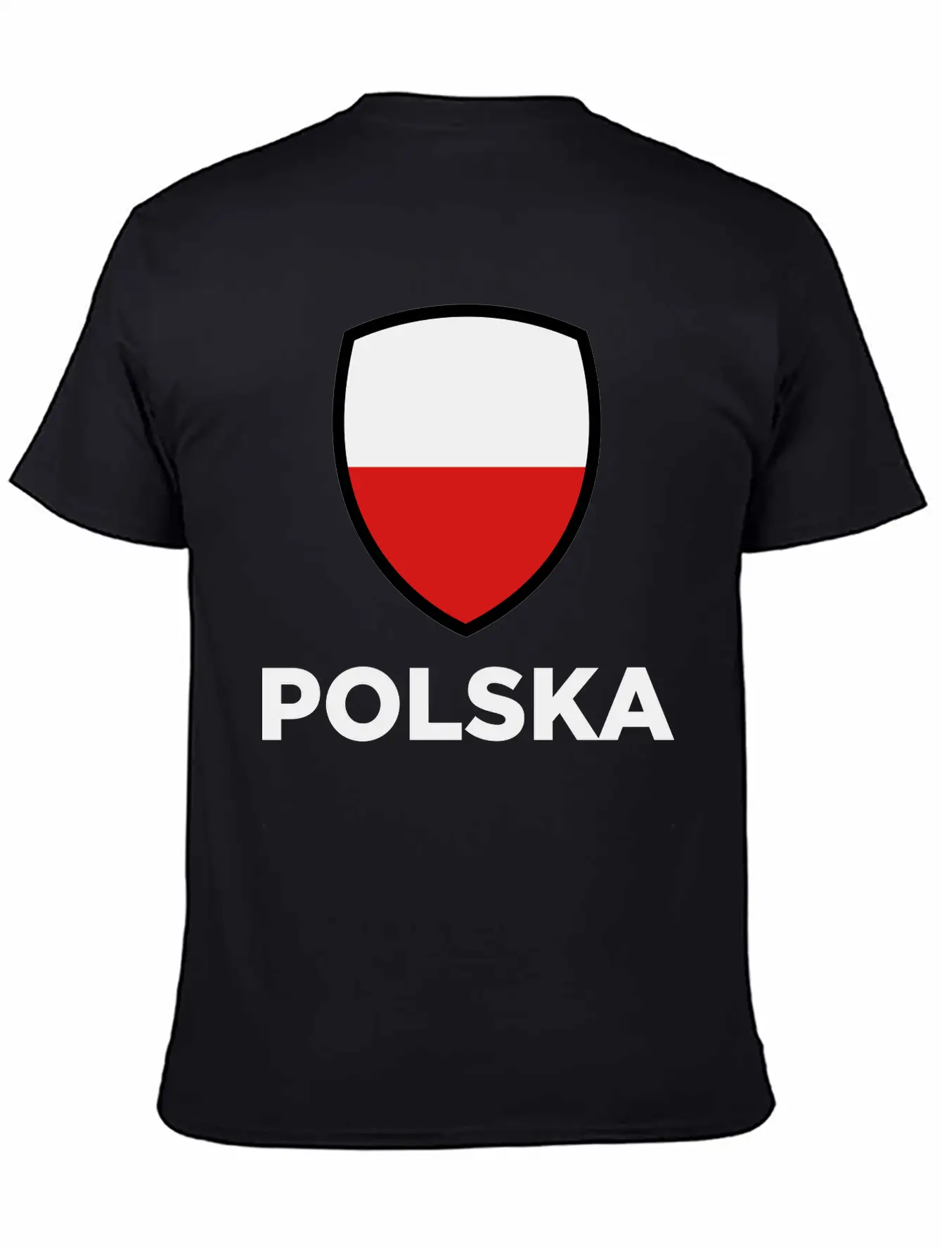 National Flag Of Poland Unisex Casual T-Shirt – Clean Design For Daily Comfort