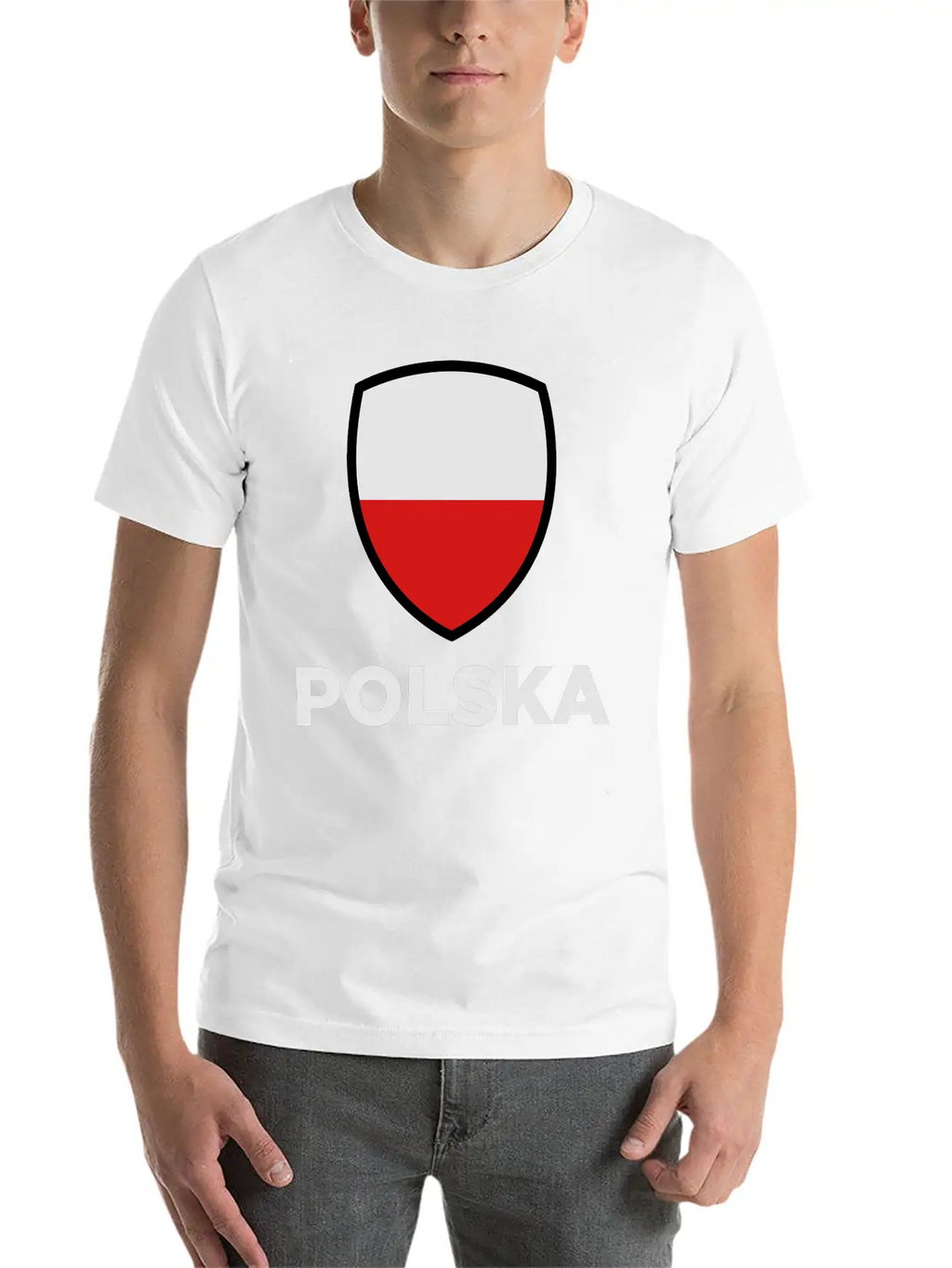 National Flag Of Poland Unisex Casual T-Shirt – Clean Design For Daily Comfort