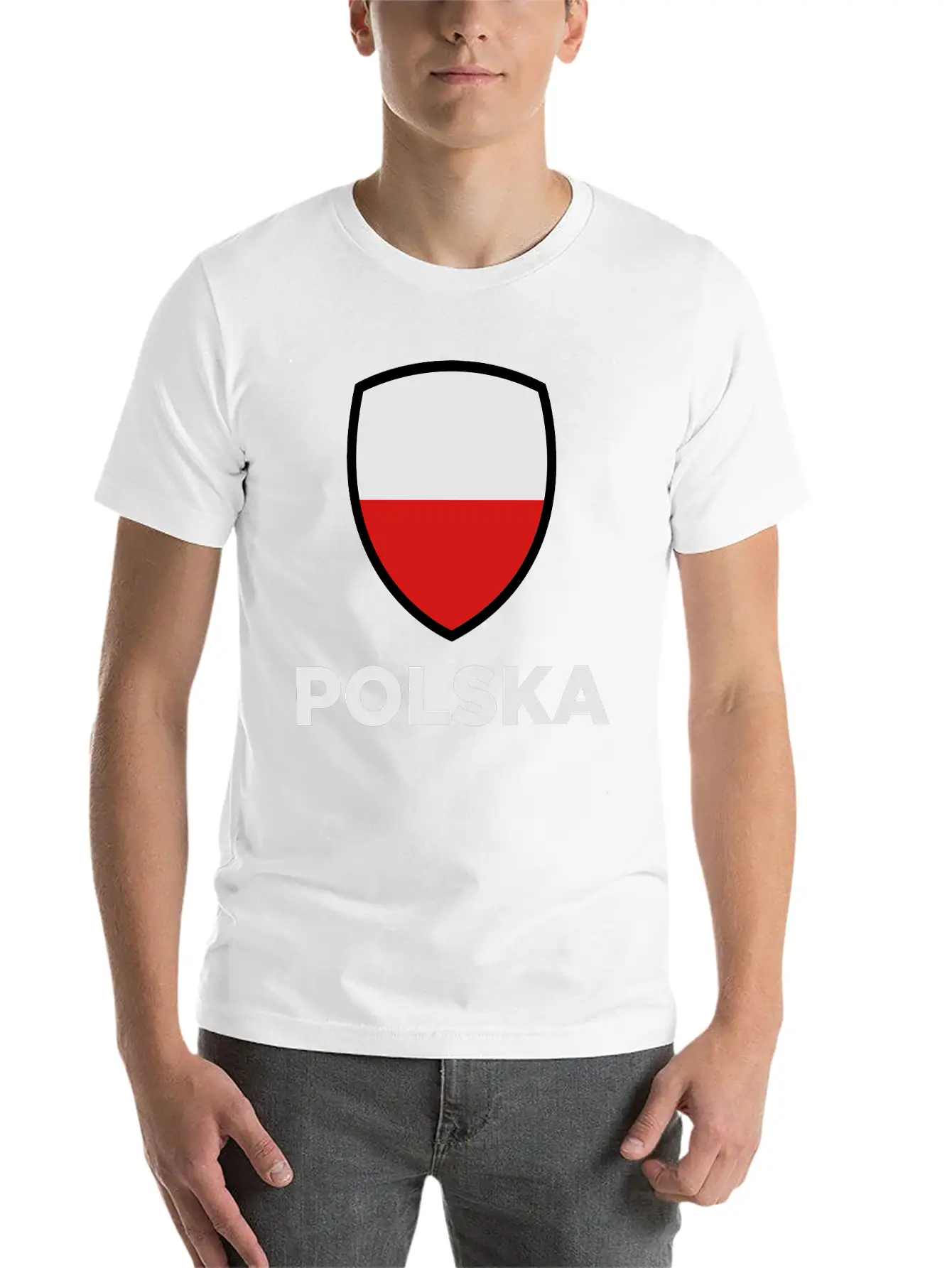 National Flag Of Poland Unisex Casual T-Shirt – Clean Design For Daily Comfort