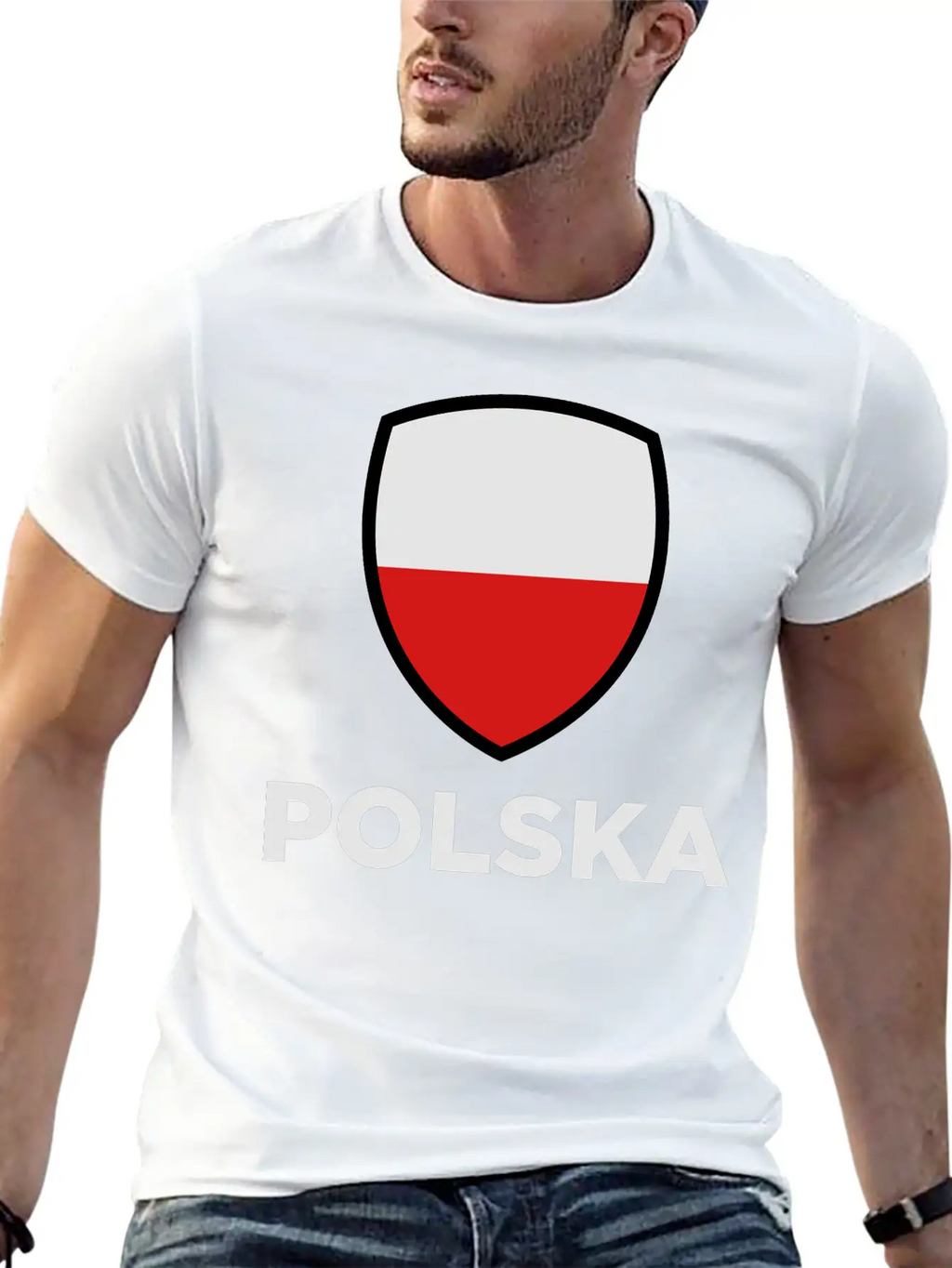 National Flag Of Poland Unisex Casual T-Shirt – Clean Design For Daily Comfort