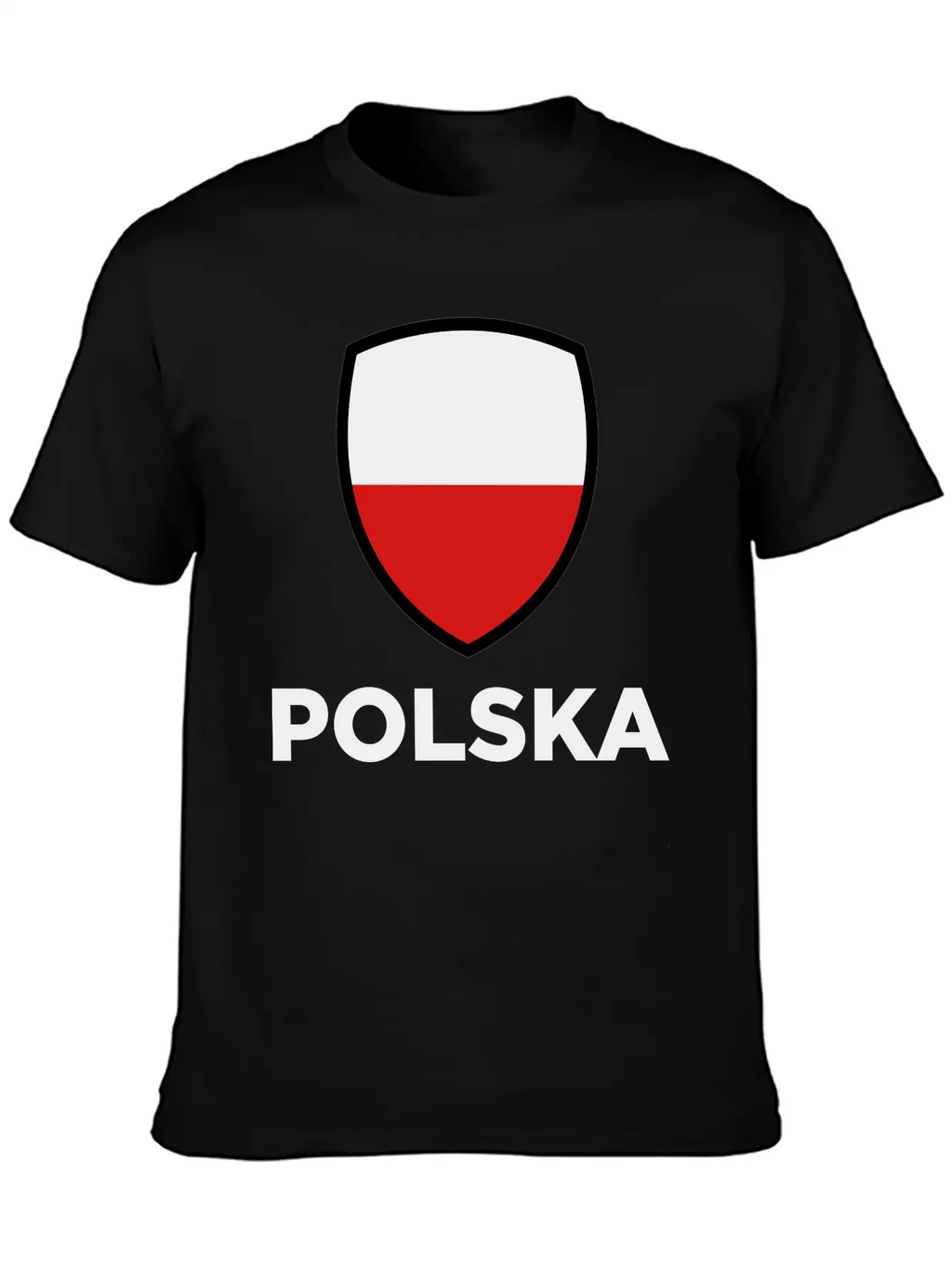 National Flag Of Poland Unisex Casual T-Shirt – Clean Design For Daily Comfort