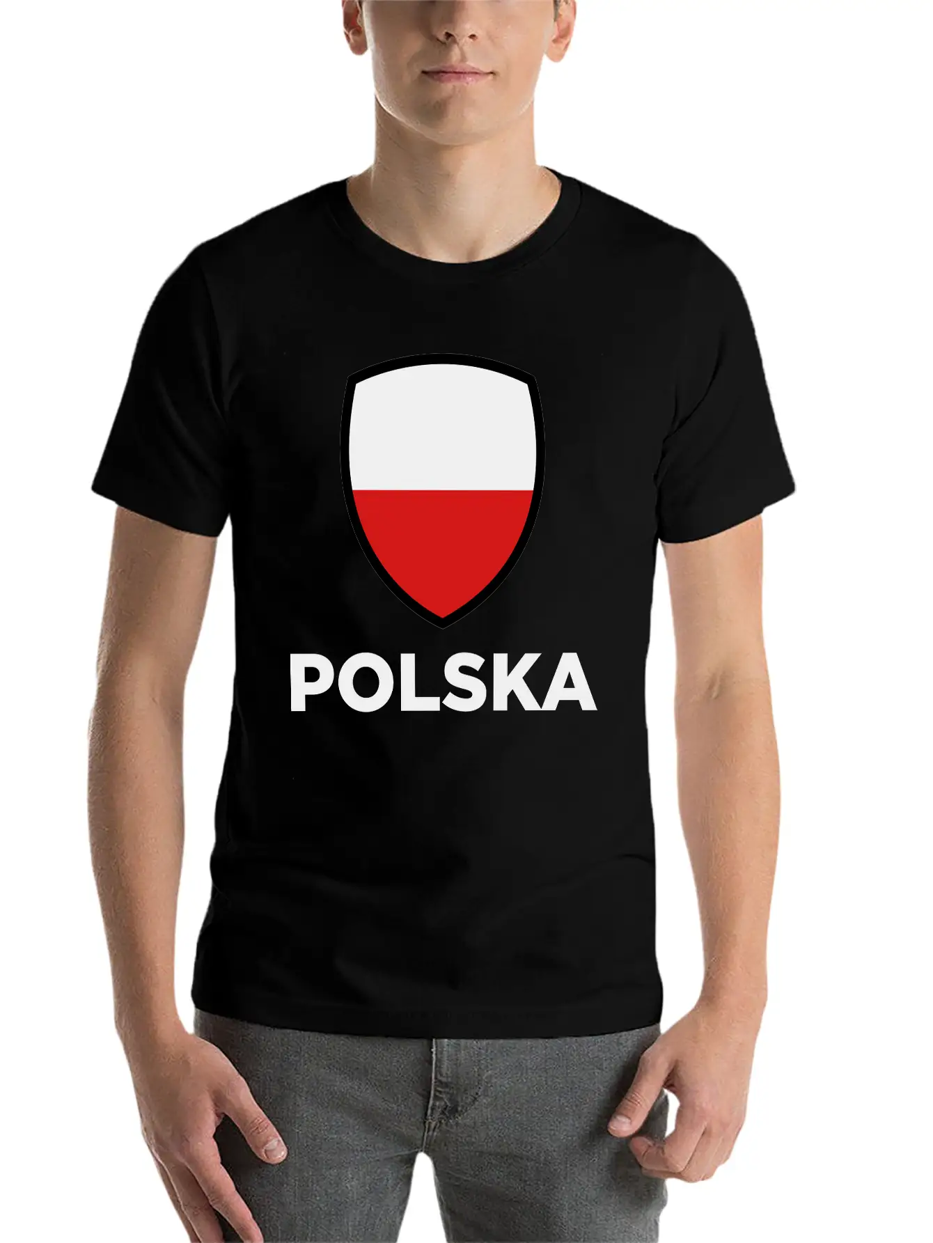 National Flag Of Poland Unisex Casual T-Shirt – Clean Design For Daily Comfort