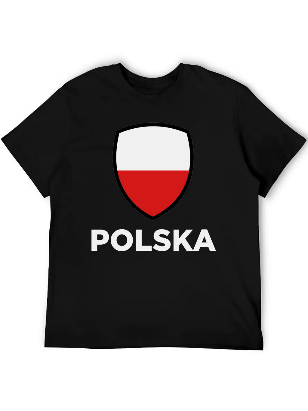 National Flag Of Poland Unisex Casual T-Shirt – Clean Design For Daily Comfort