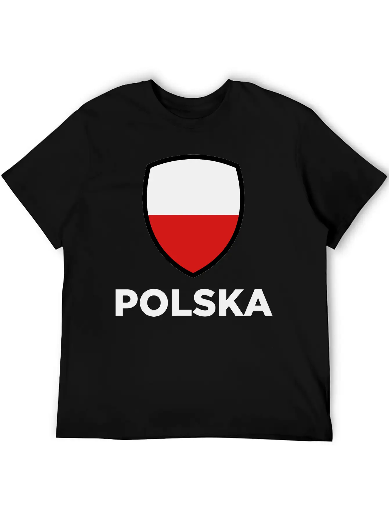 National Flag Of Poland Unisex Casual T-Shirt – Clean Design For Daily Comfort