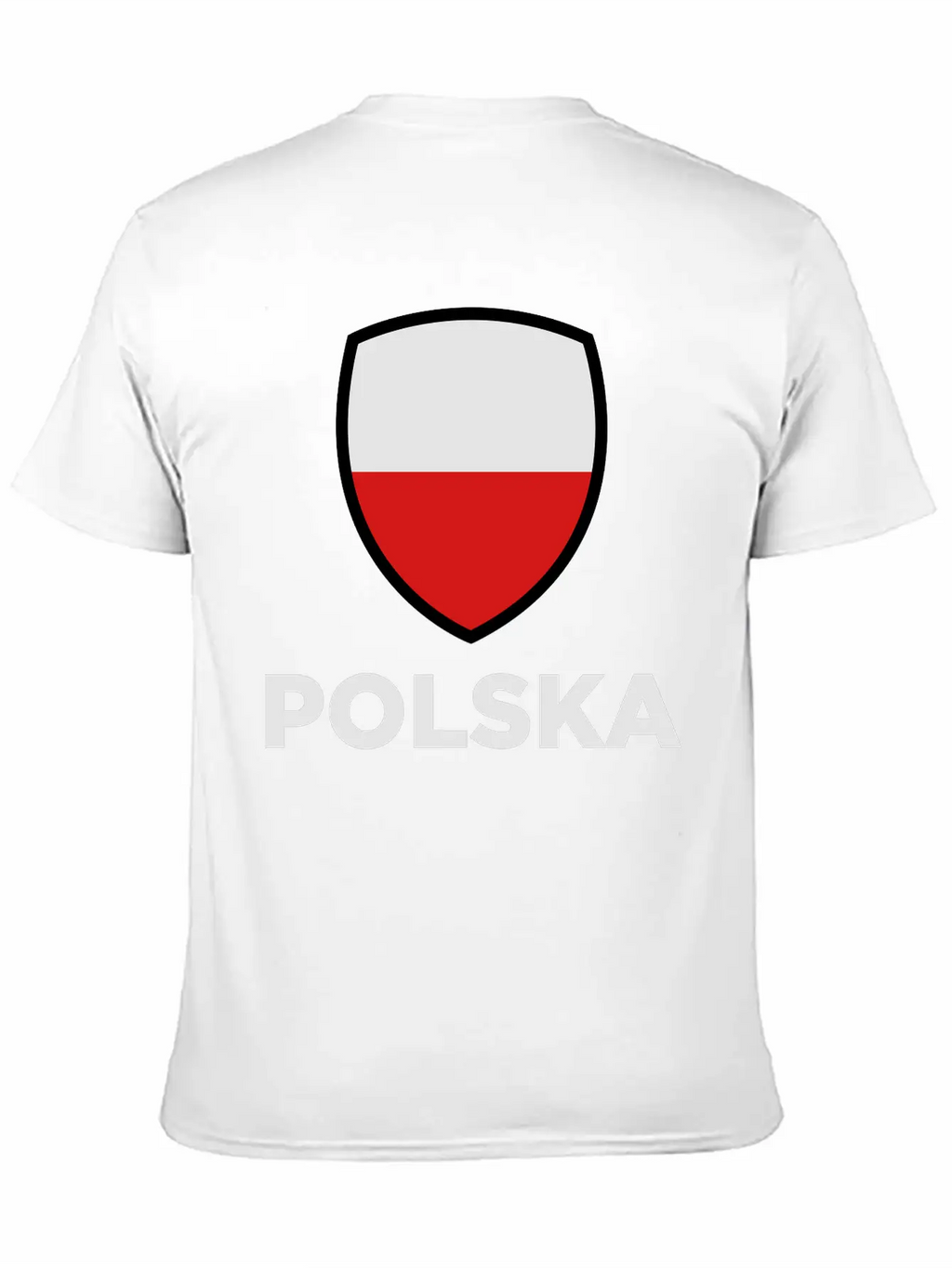 National Flag Of Poland Unisex Casual T-Shirt – Clean Design For Daily Comfort