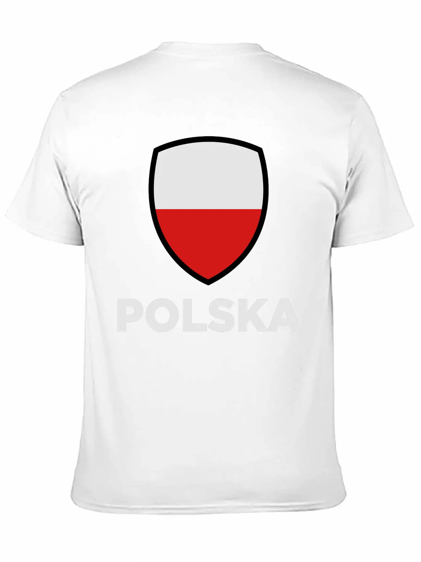 National Flag Of Poland Unisex Casual T-Shirt – Clean Design For Daily Comfort