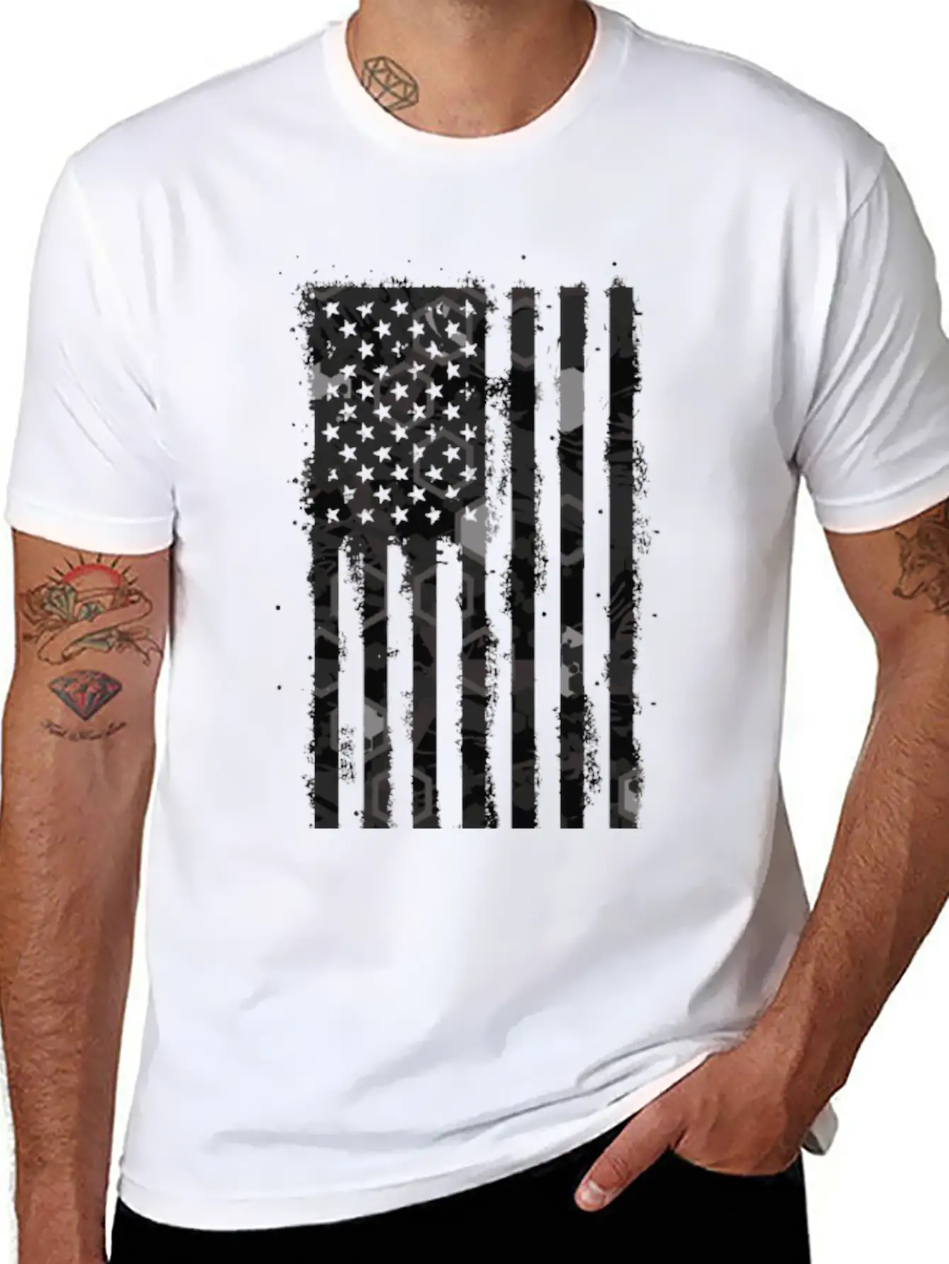 National Flag Series: USSF Special Forces Breathable Soft Cotton T-Shirt – Timeless Casual Look