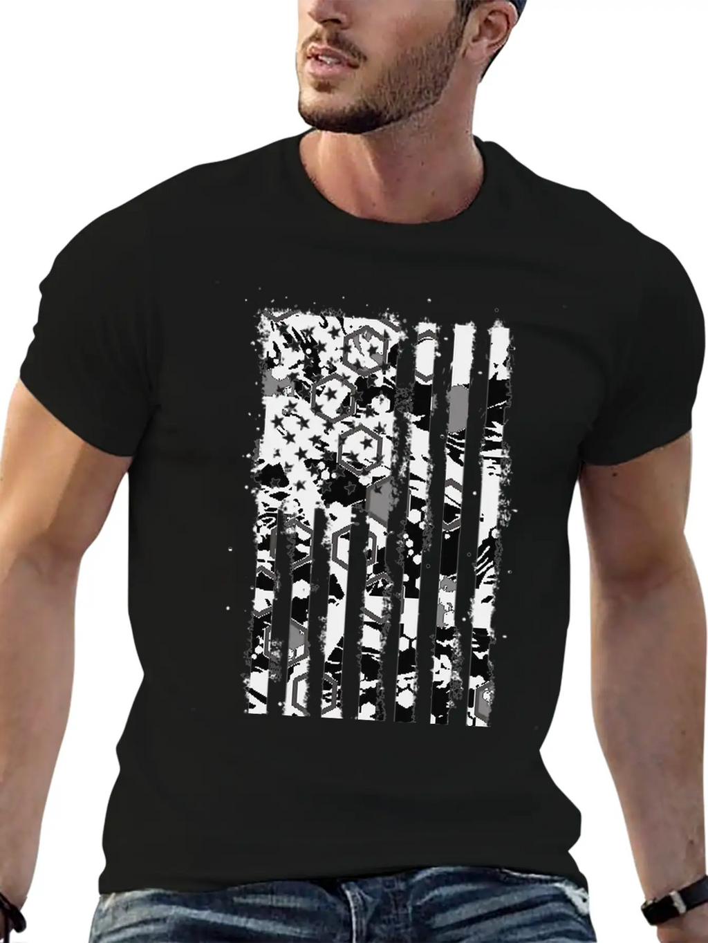 National Flag Series: USSF Special Forces Breathable Soft Cotton T-Shirt – Timeless Casual Look