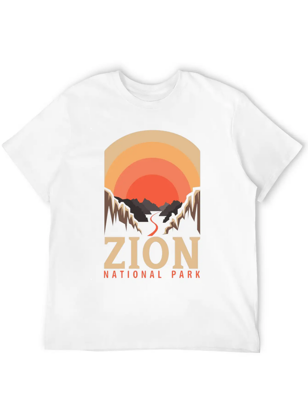National Park Outdoor Mountain Wildlife Adventure Relaxed Everyday Tee – Lightweight And Durable Cotton