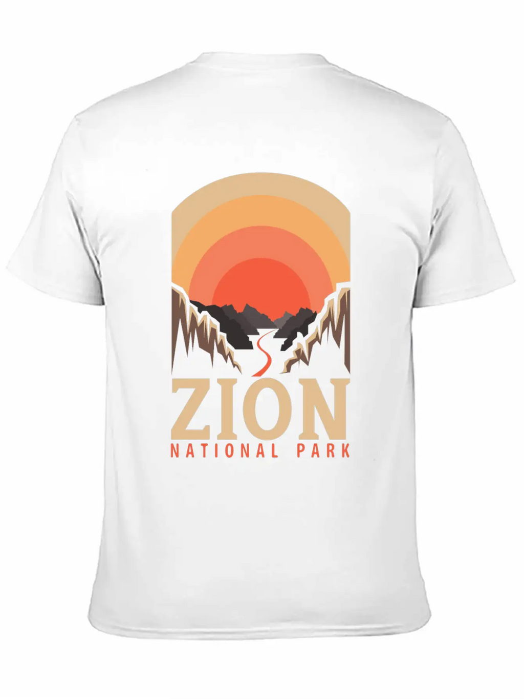 National Park Outdoor Mountain Wildlife Adventure Relaxed Everyday Tee – Lightweight And Durable Cotton