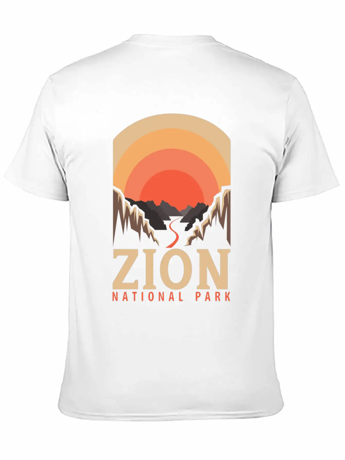 National Park Outdoor Mountain Wildlife Adventure Relaxed Everyday Tee – Lightweight And Durable Cotton
