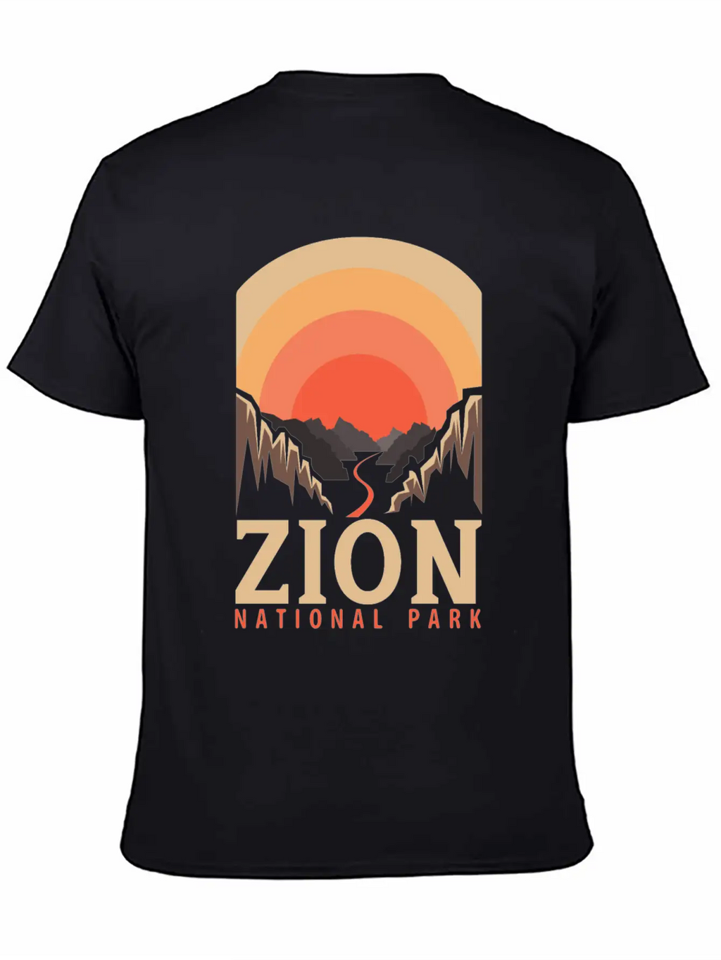 National Park Outdoor Mountain Wildlife Adventure Relaxed Everyday Tee – Lightweight And Durable Cotton