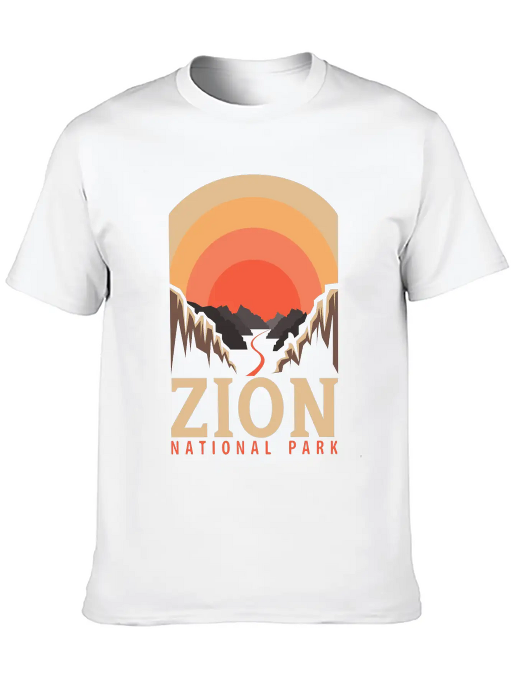 National Park Outdoor Mountain Wildlife Adventure Relaxed Everyday Tee – Lightweight And Durable Cotton