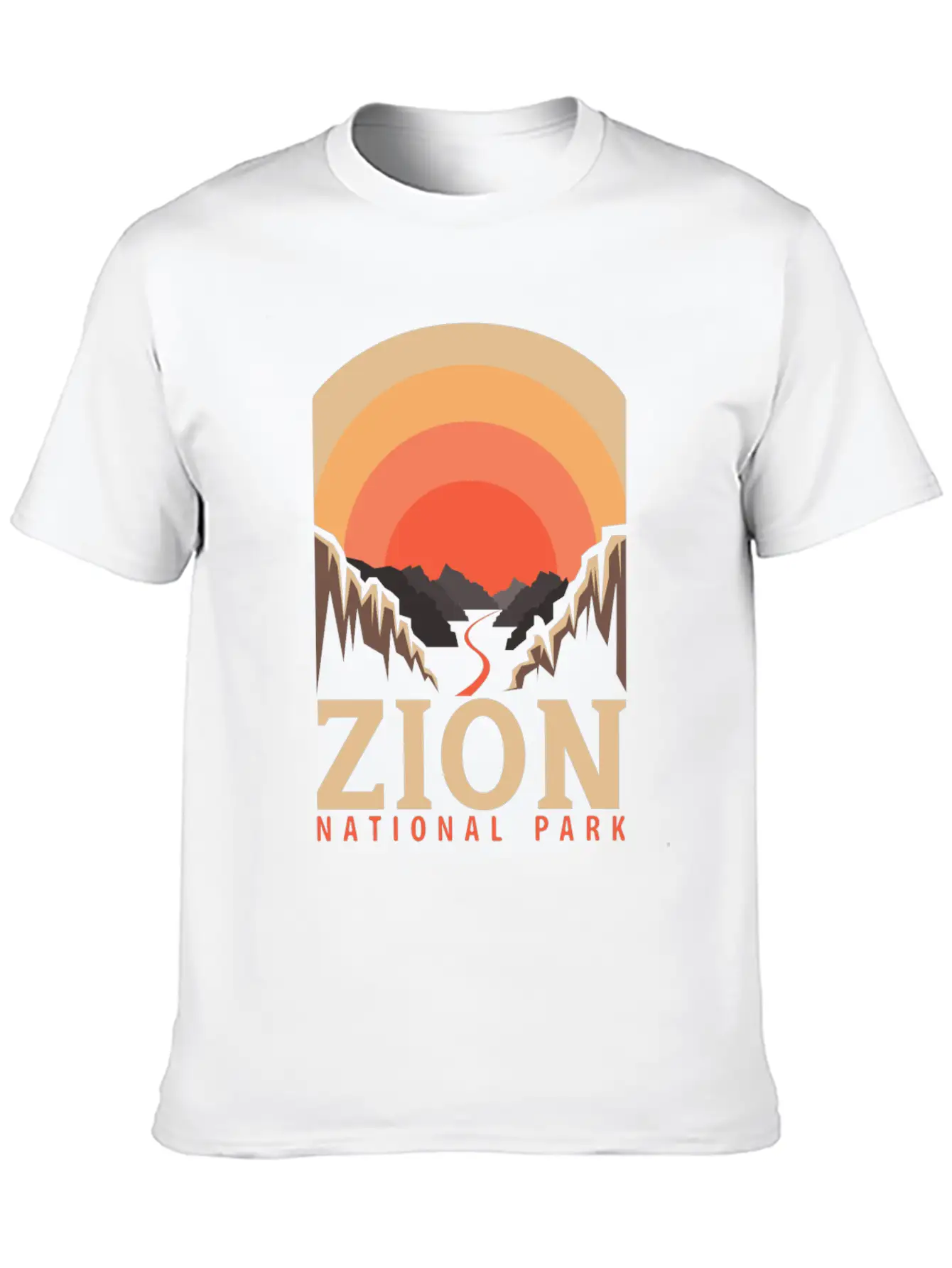 National Park Outdoor Mountain Wildlife Adventure Relaxed Everyday Tee – Lightweight And Durable Cotton