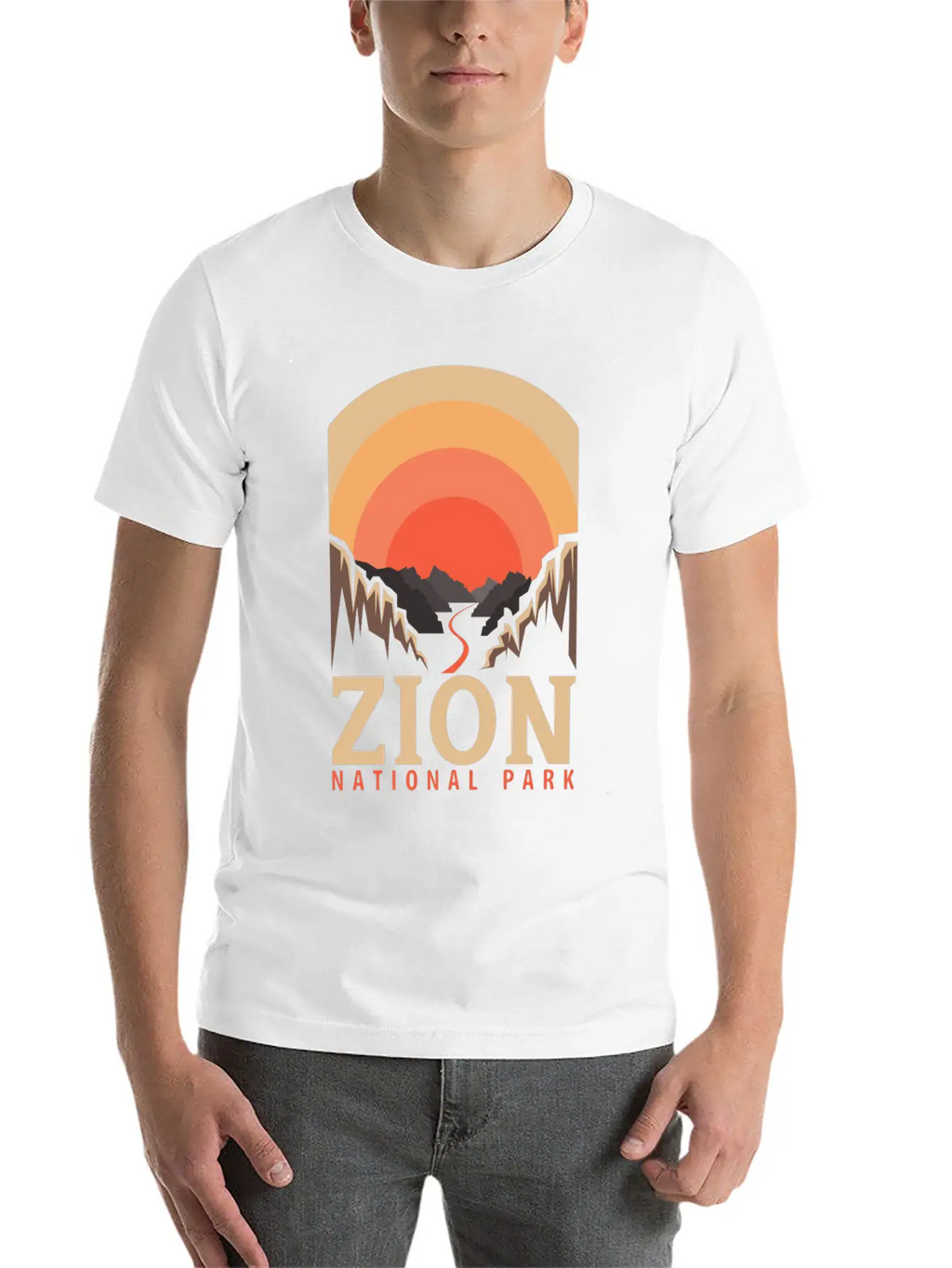 National Park Outdoor Mountain Wildlife Adventure Relaxed Everyday Tee – Lightweight And Durable Cotton
