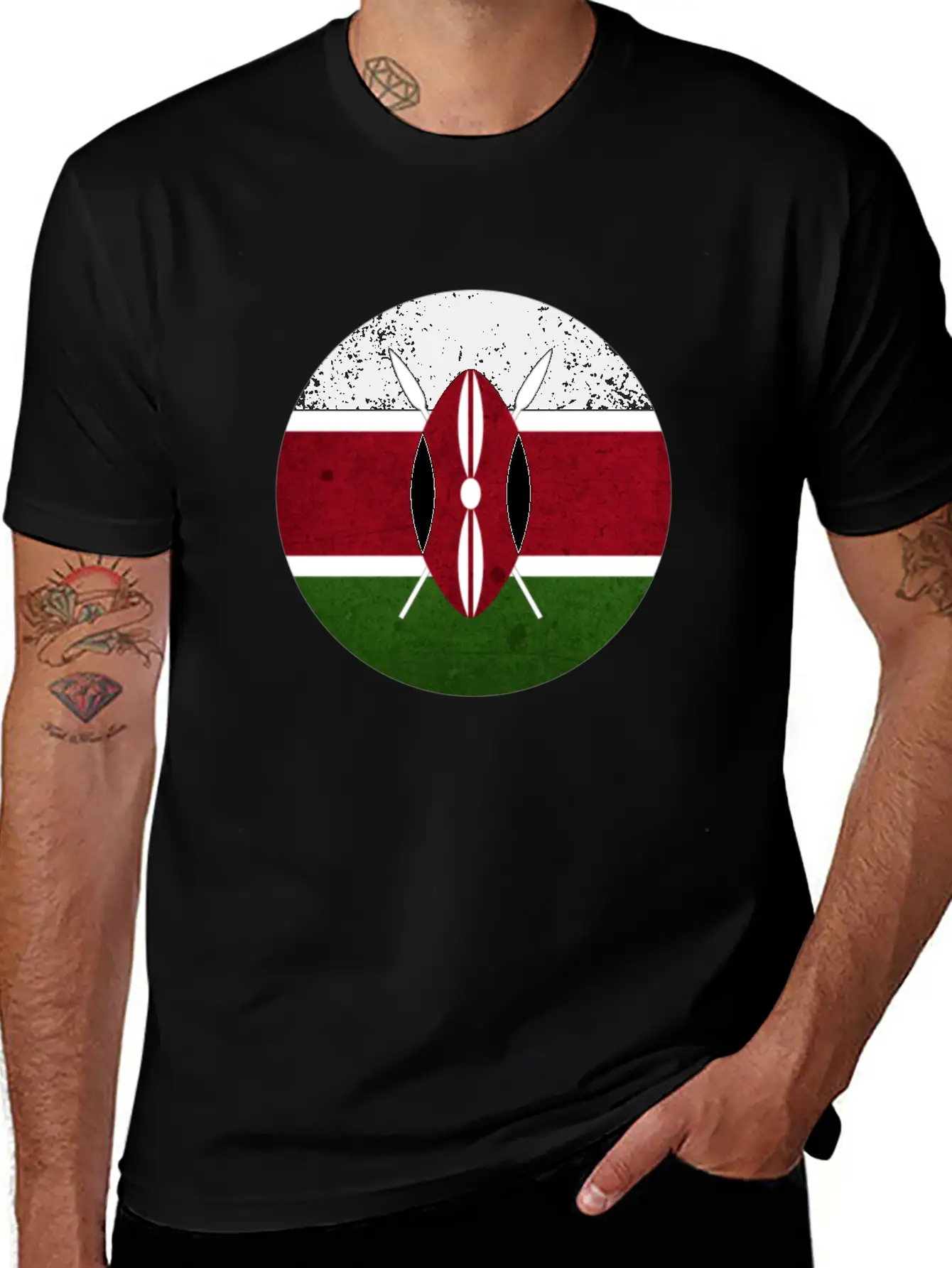 Nationality Country Flag Breathable Soft Cotton T-Shirt – Timeless Casual Look