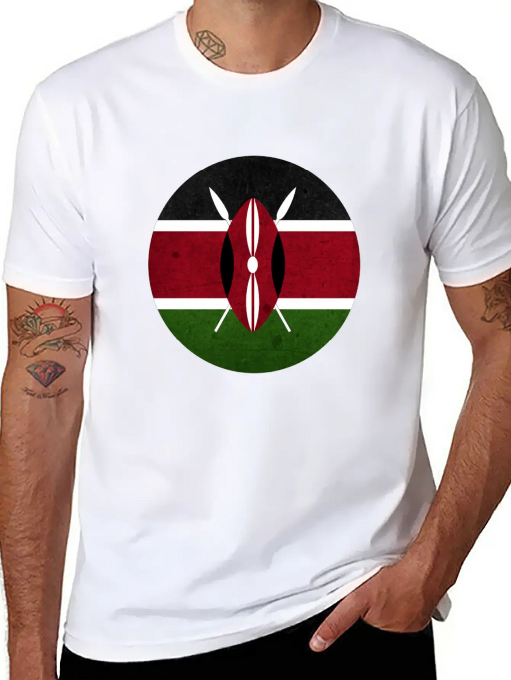Nationality Country Flag Breathable Soft Cotton T-Shirt – Timeless Casual Look