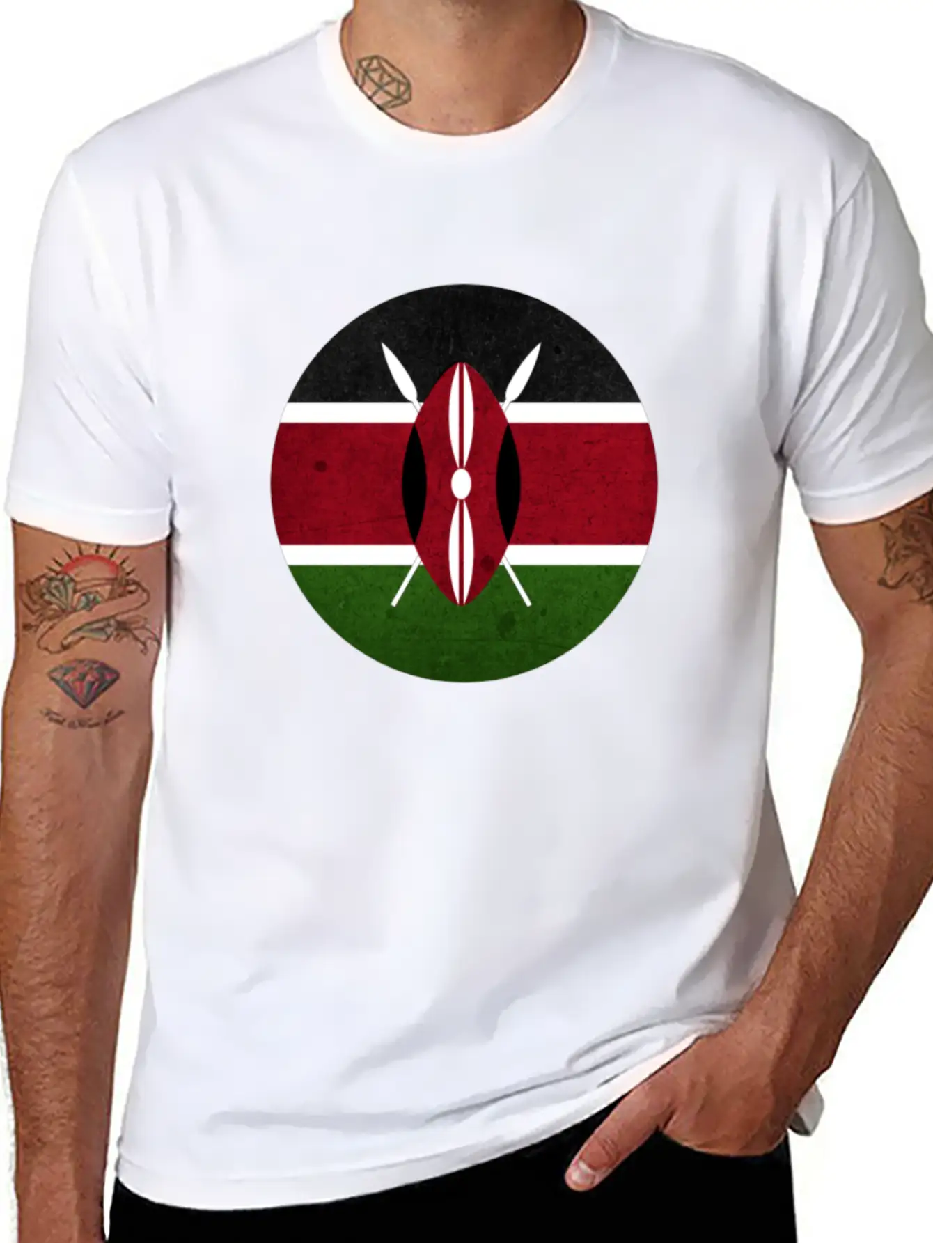 Nationality Country Flag Breathable Soft Cotton T-Shirt – Timeless Casual Look
